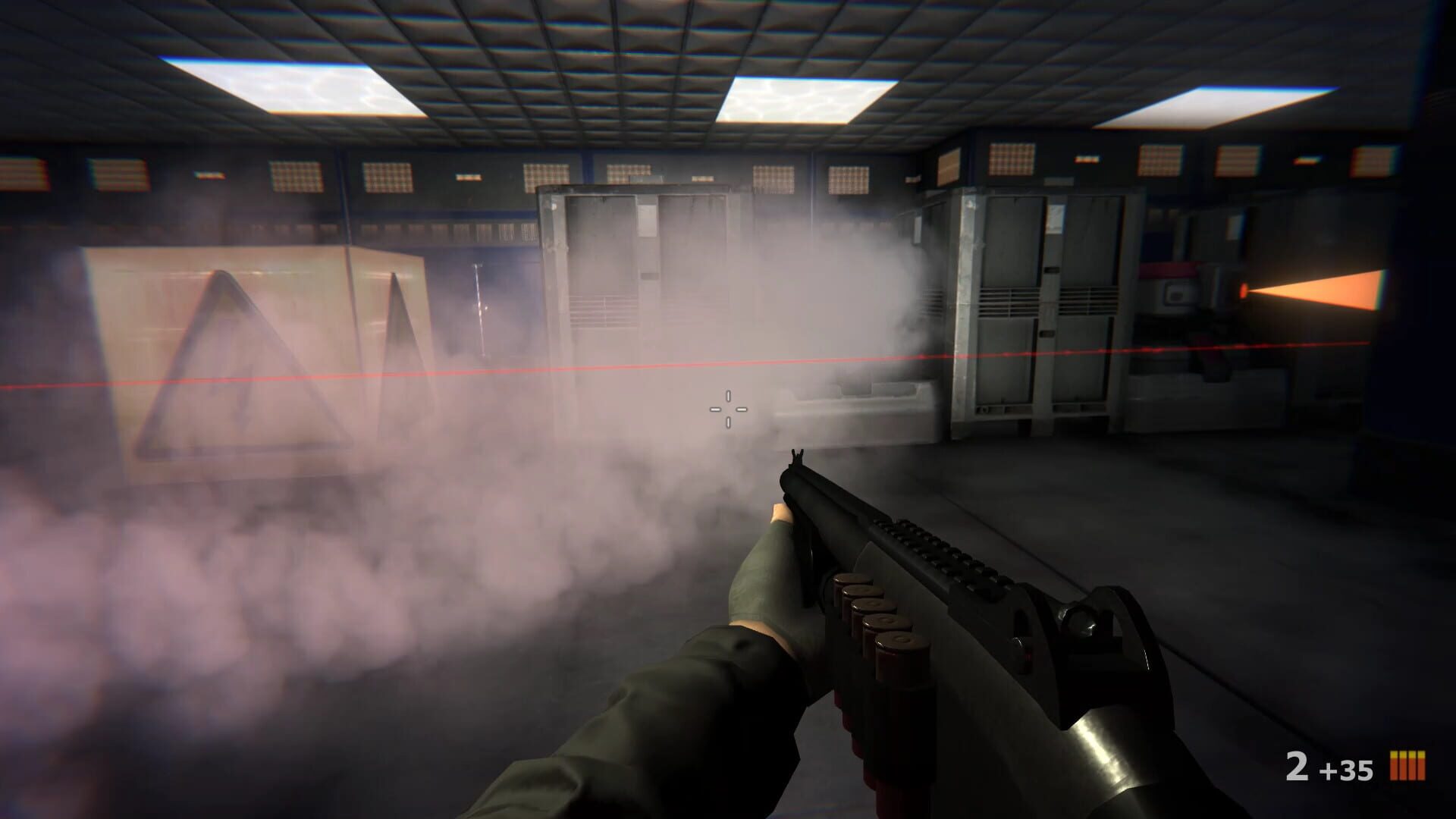 Shotgun, Dungeons, Laser Traps - Screenshot