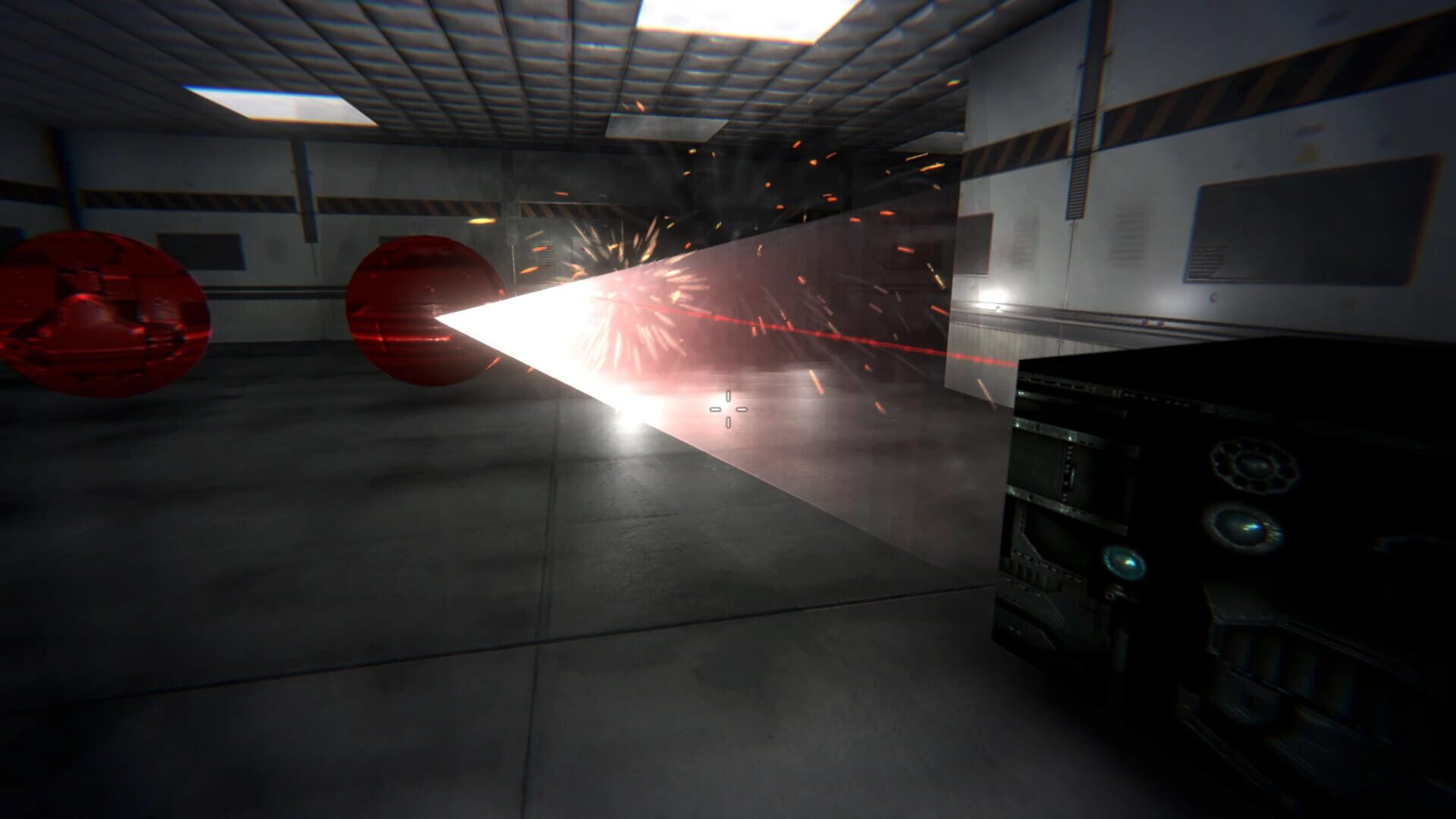 Shotgun, Dungeons, Laser Traps - Screenshot