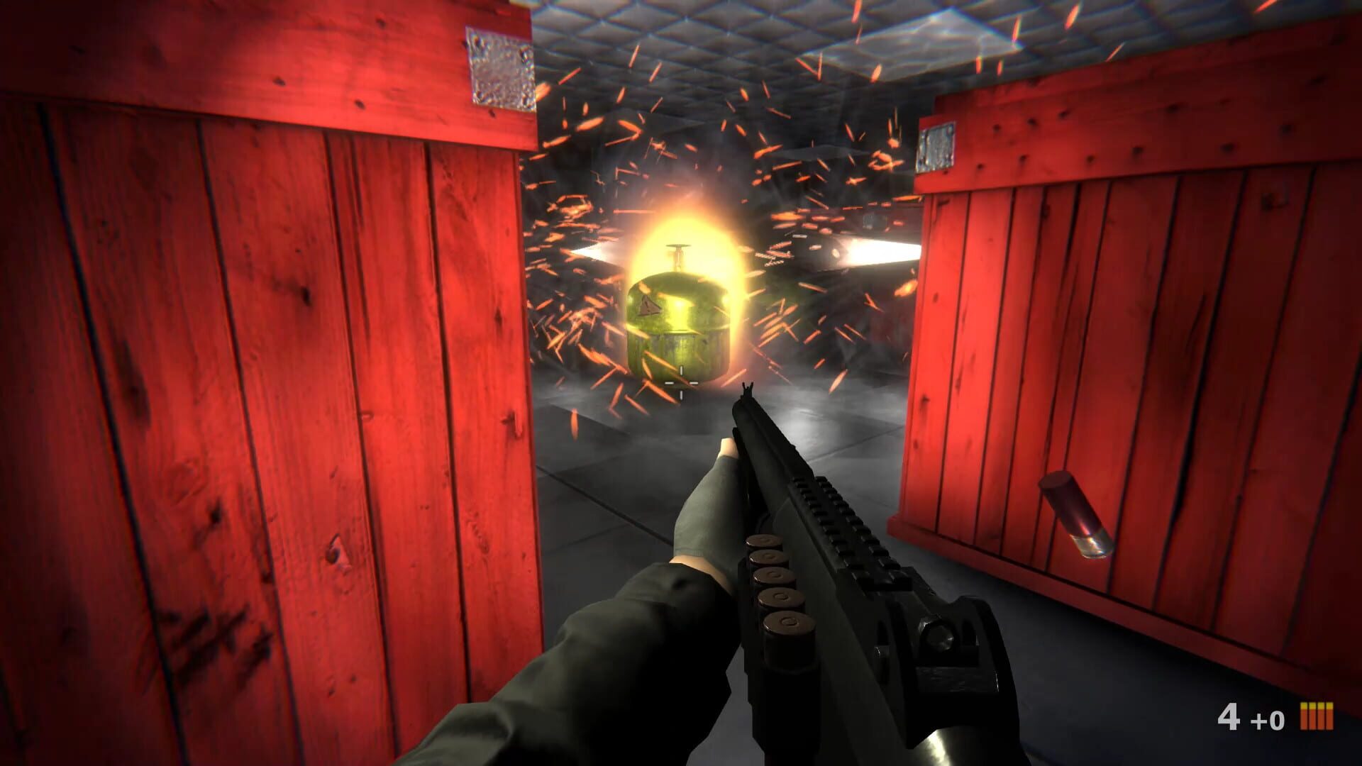 Shotgun, Dungeons, Laser Traps - Screenshot