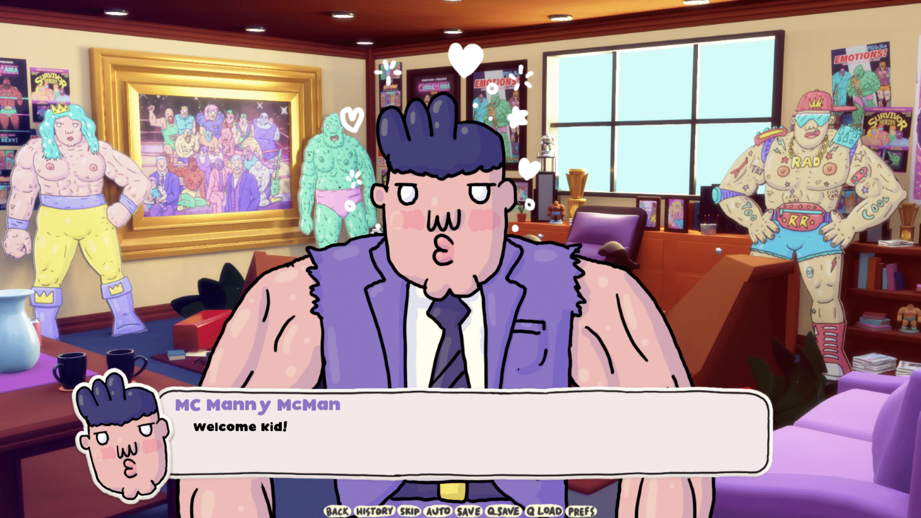 Wrestling With Emotions: New Kid on the Block screenshot