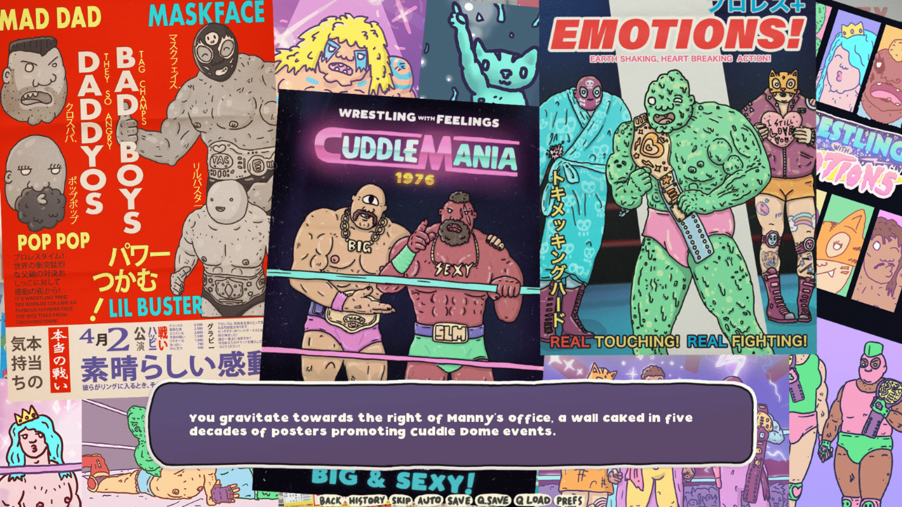 Wrestling With Emotions: New Kid on the Block screenshot