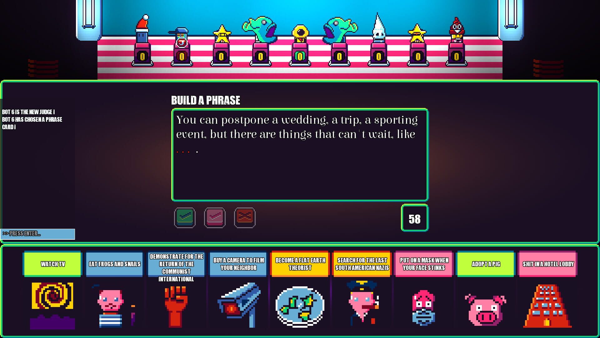 Chuckle Phrase Builder - Screenshot