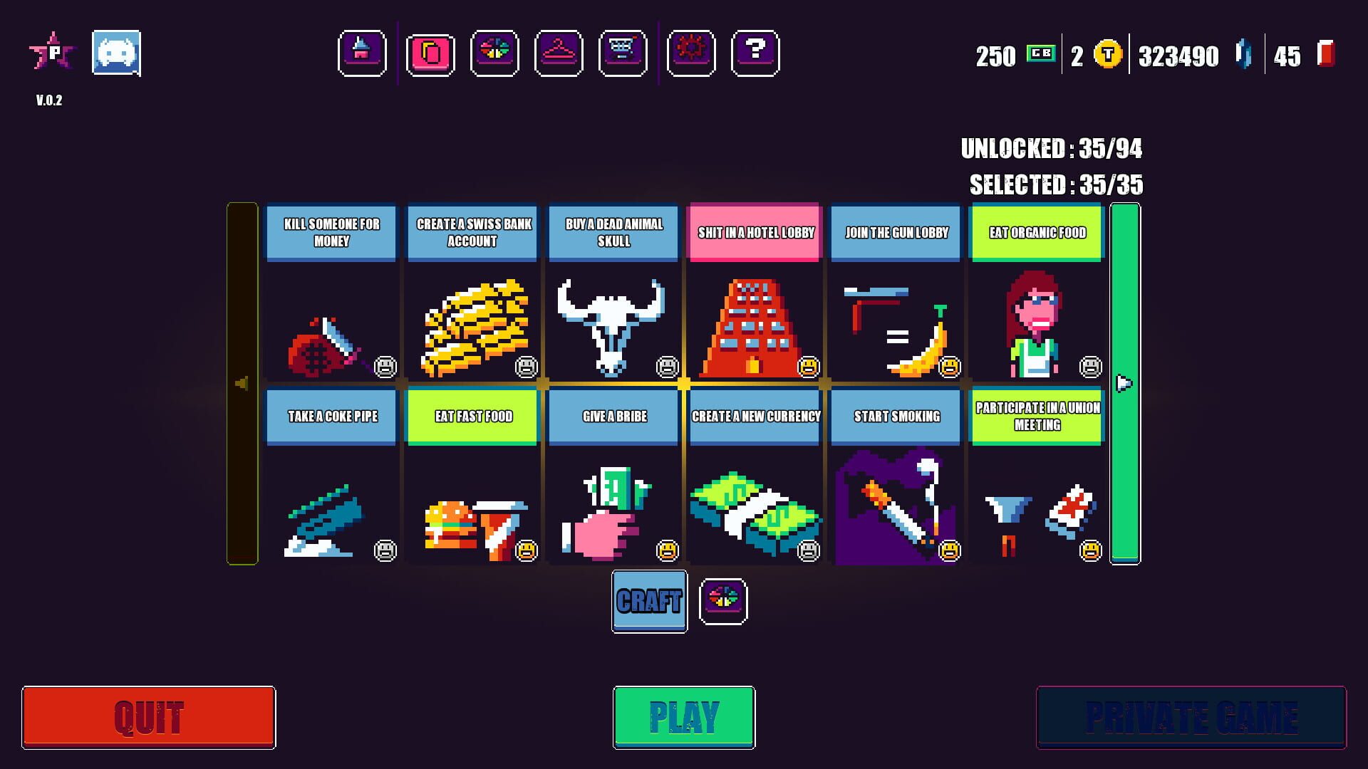 Chuckle Phrase Builder - Screenshot