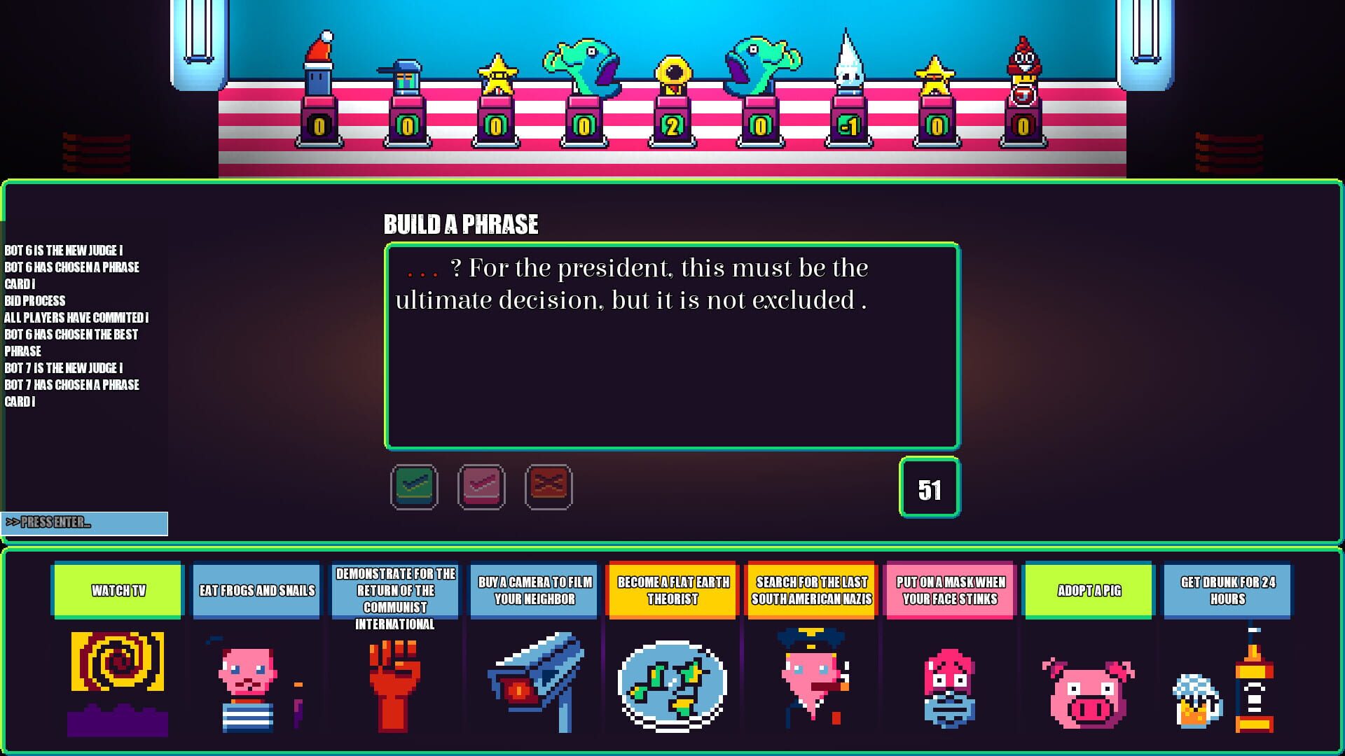 Chuckle Phrase Builder - Screenshot