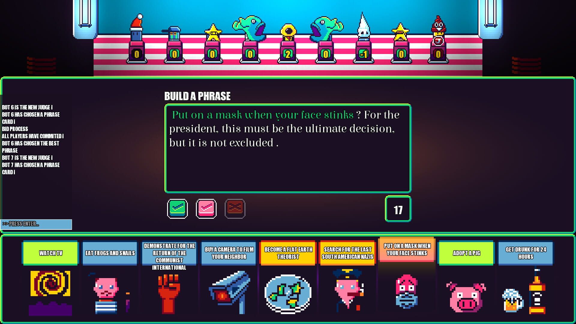Chuckle Phrase Builder - Screenshot
