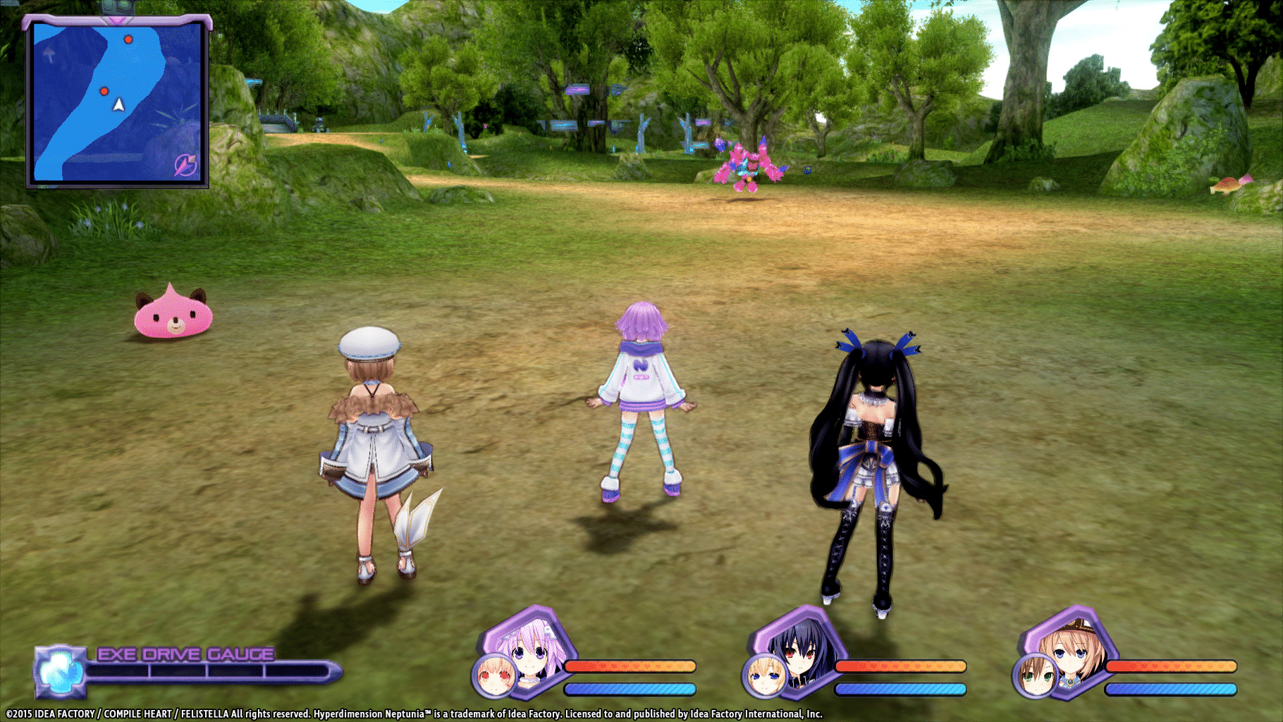 Hyperdimension Neptunia Re;Birth1: Lily-ad Dungeon screenshot