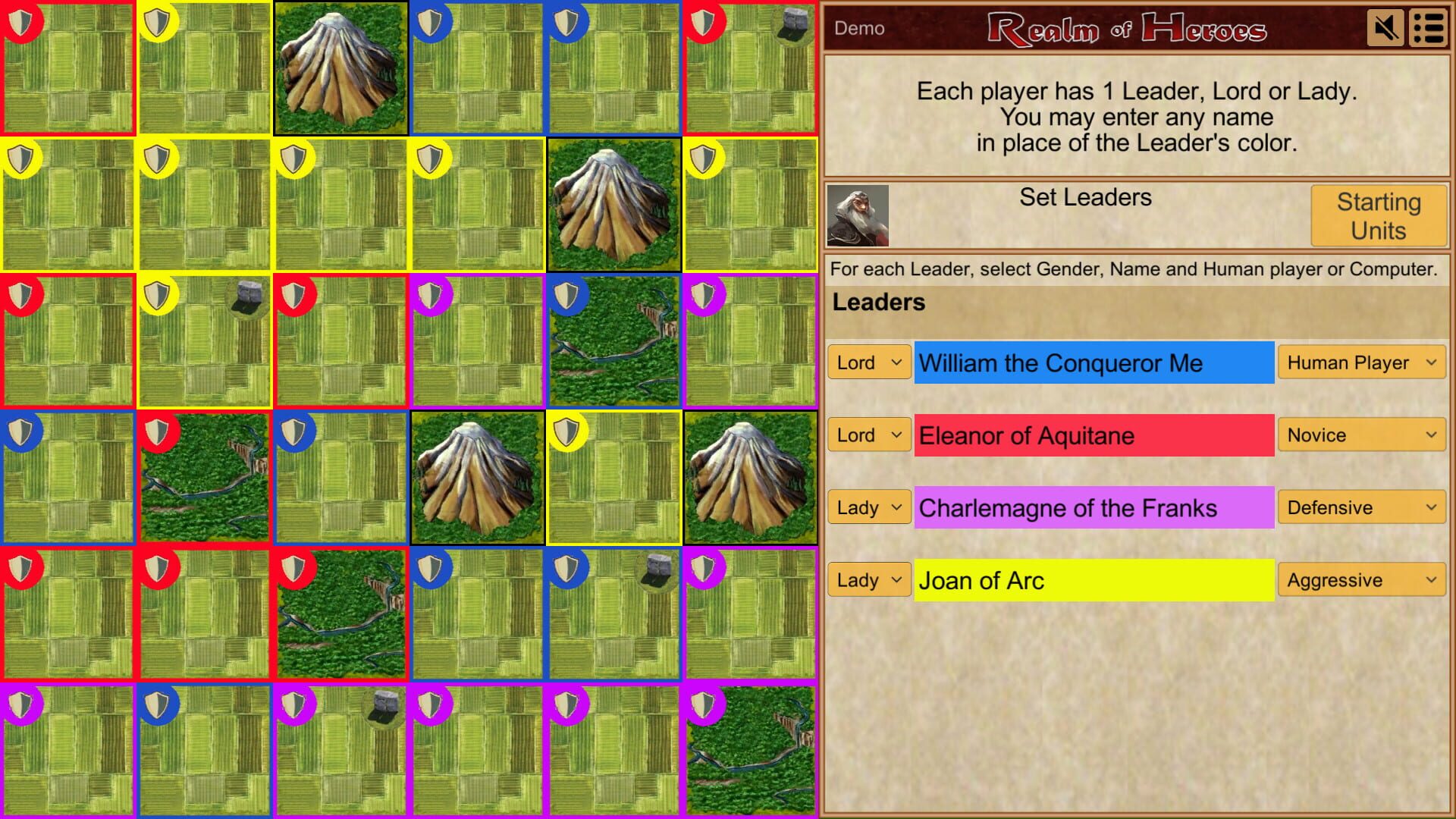 Realm of Heroes - Screenshot