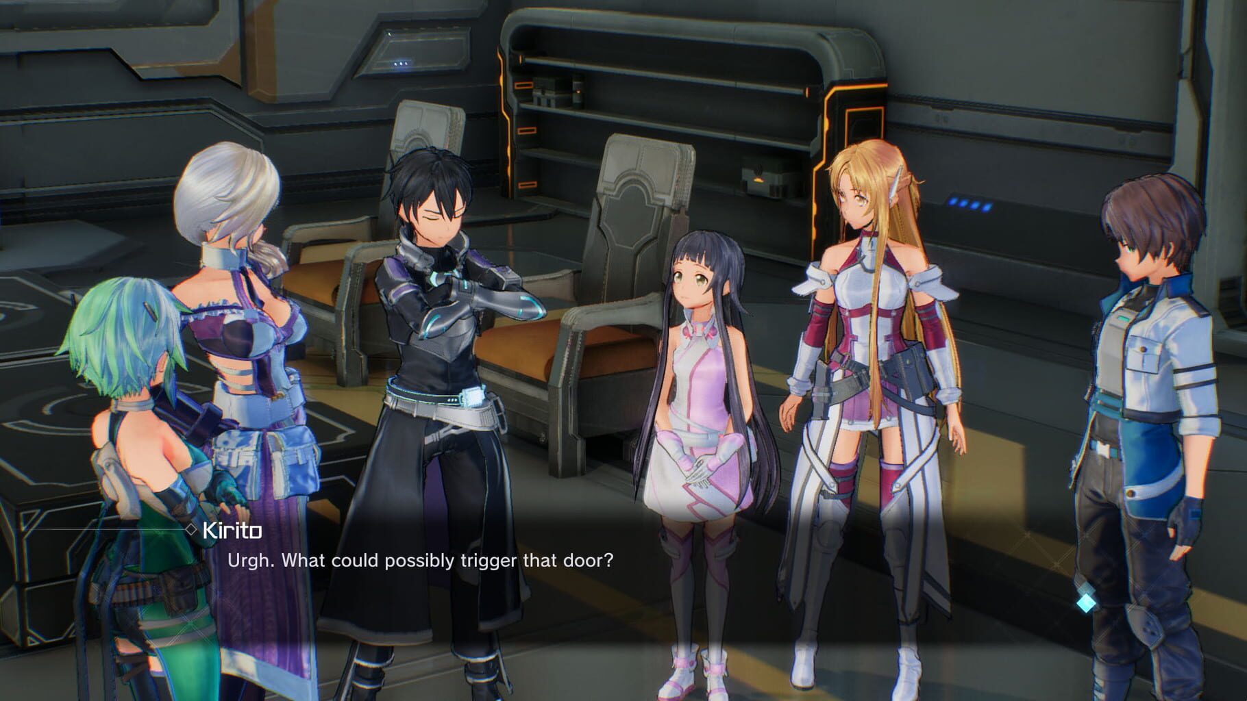 Captura de pantalla - Sword Art Online: Fatal Bullet - Dissonance of the Nexus