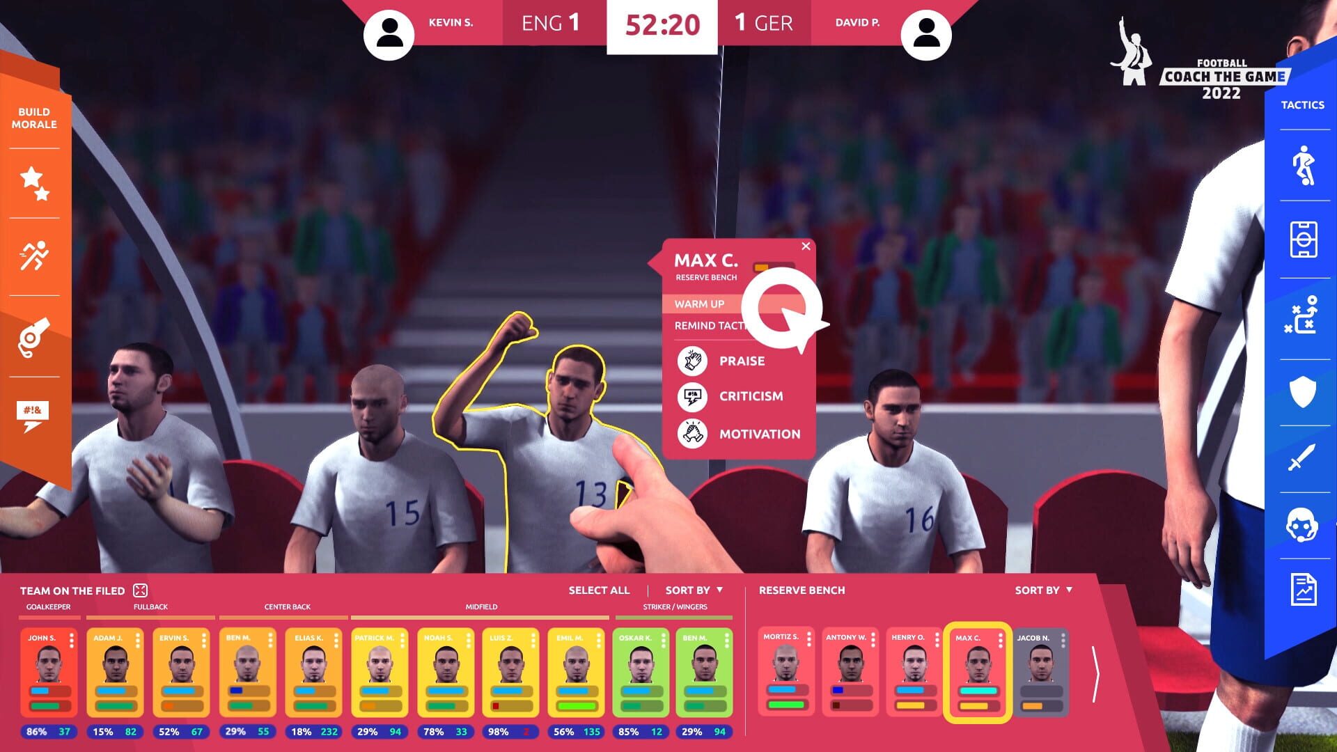 Football Coach the Game 2022 - Screenshot