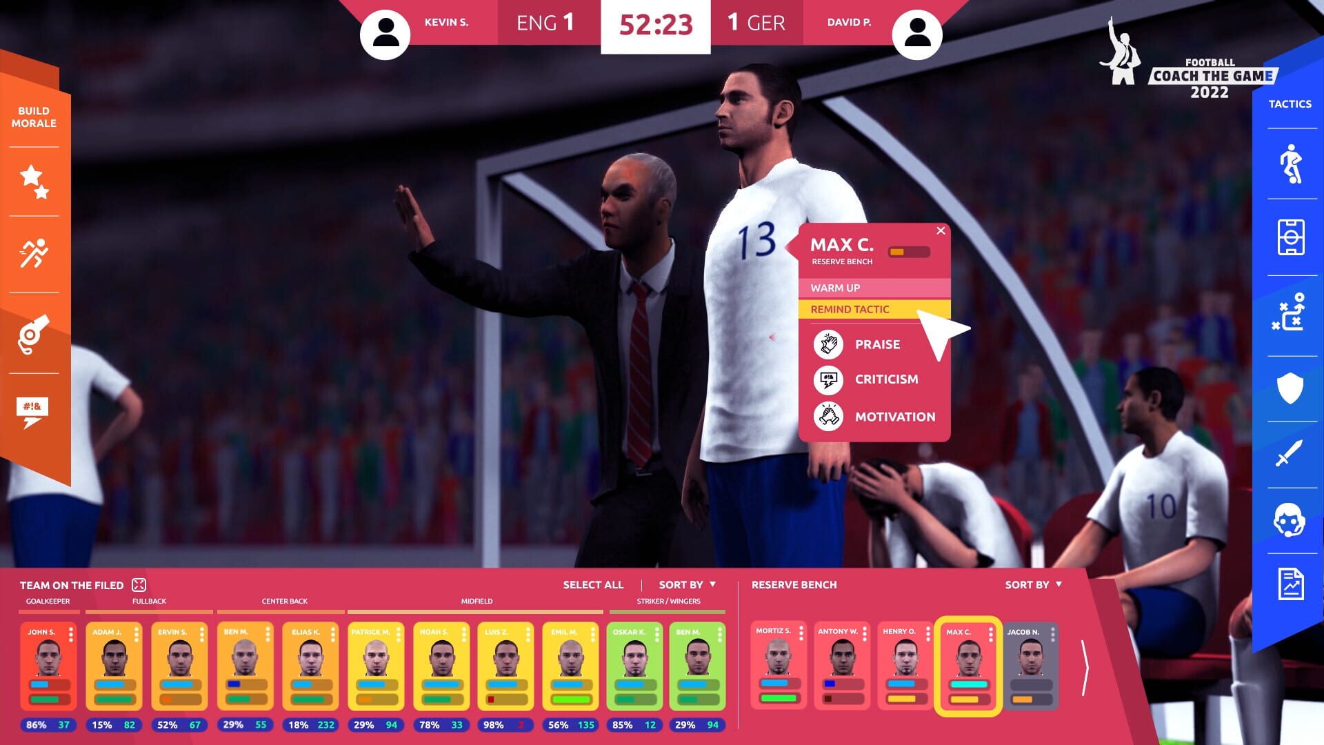 Football Coach the Game 2022 - Screenshot
