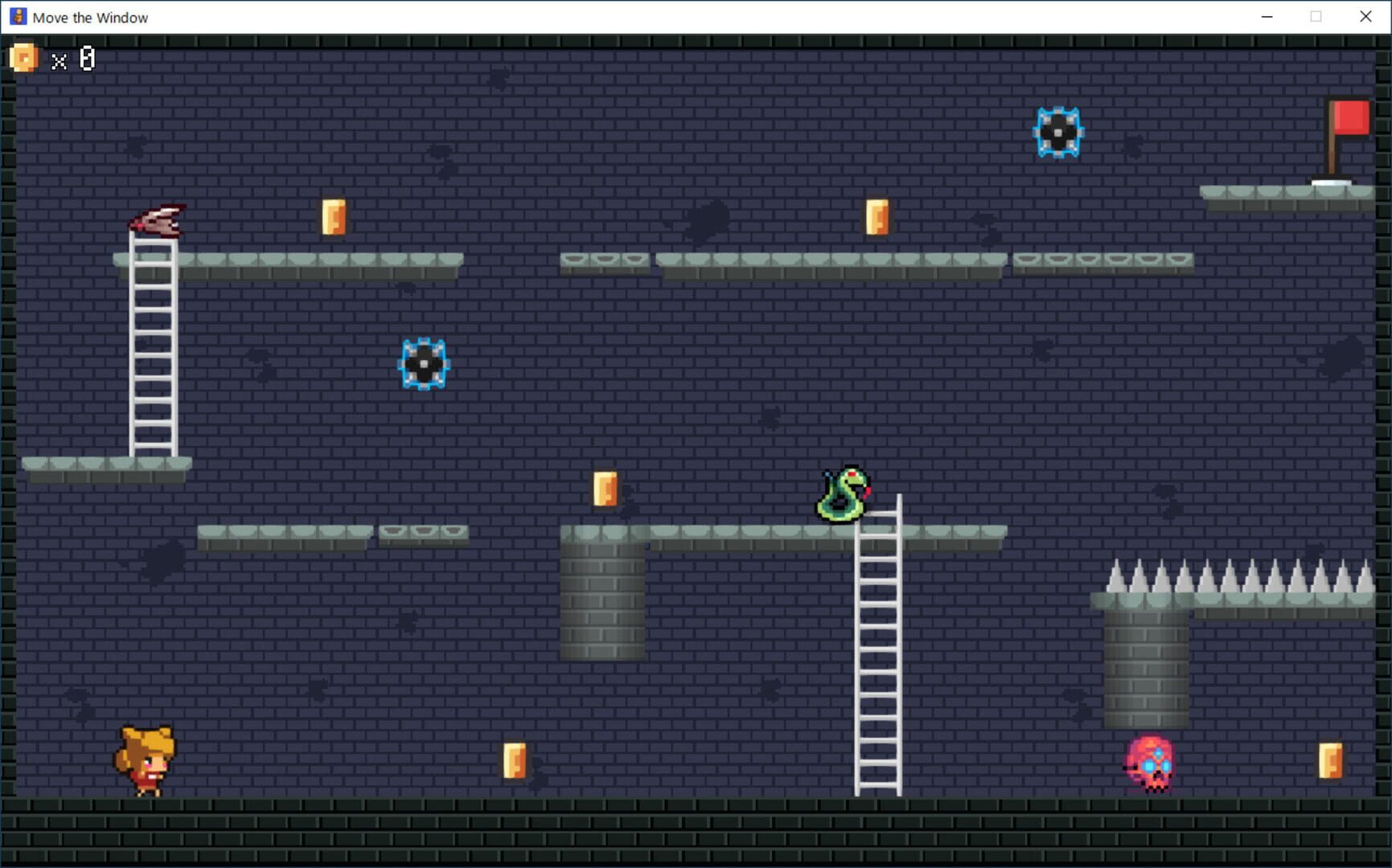Move the Window - Screenshot