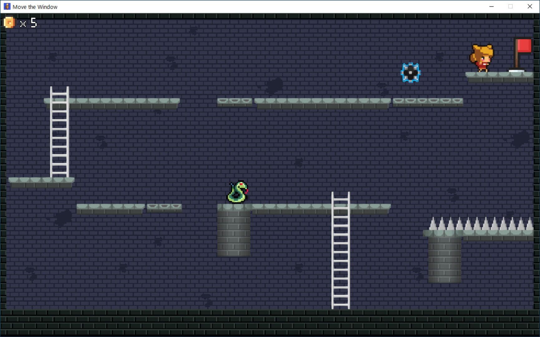 Move the Window - Screenshot