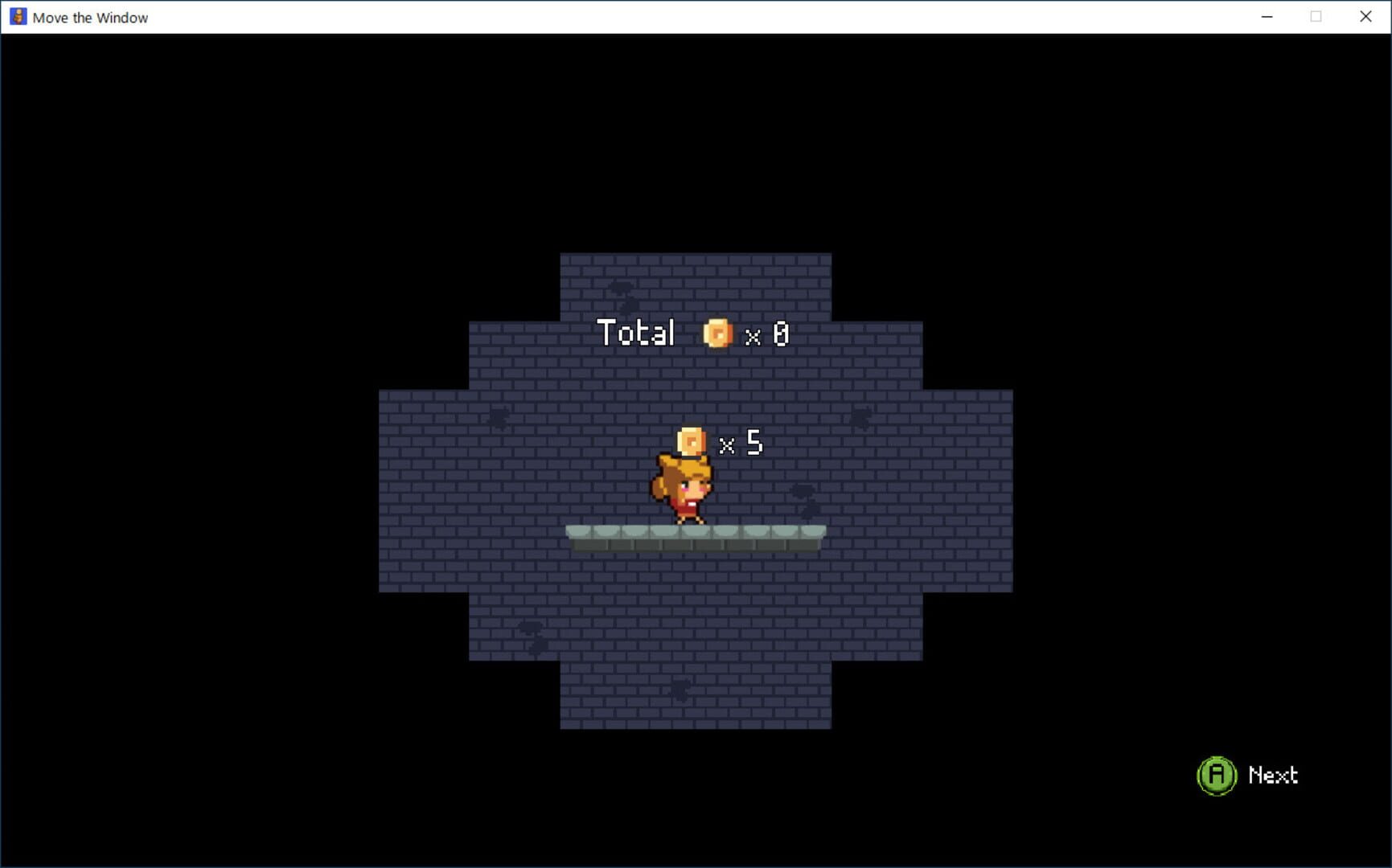 Move the Window - Screenshot