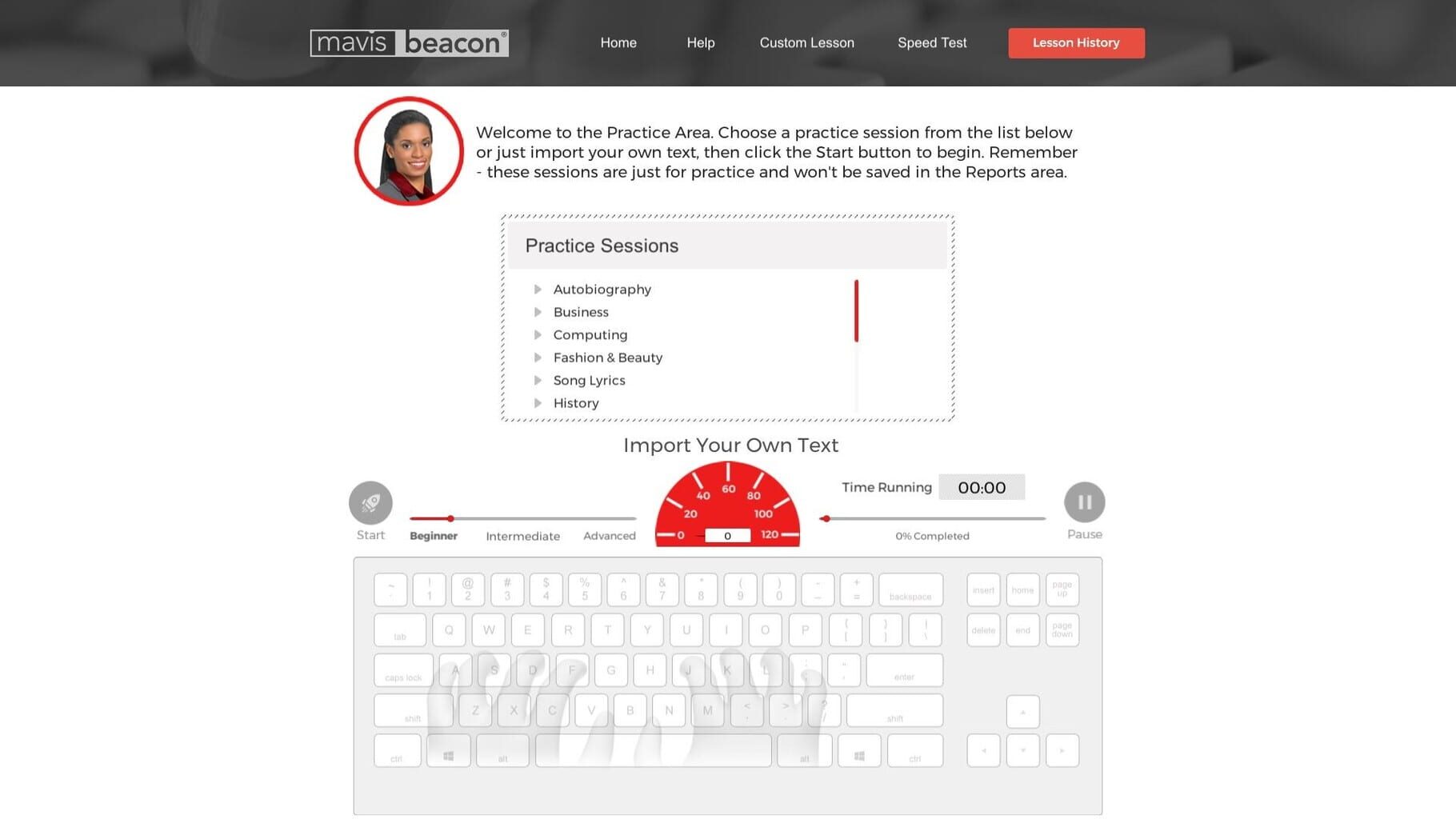 Mavis Beacon Teaches Typing!