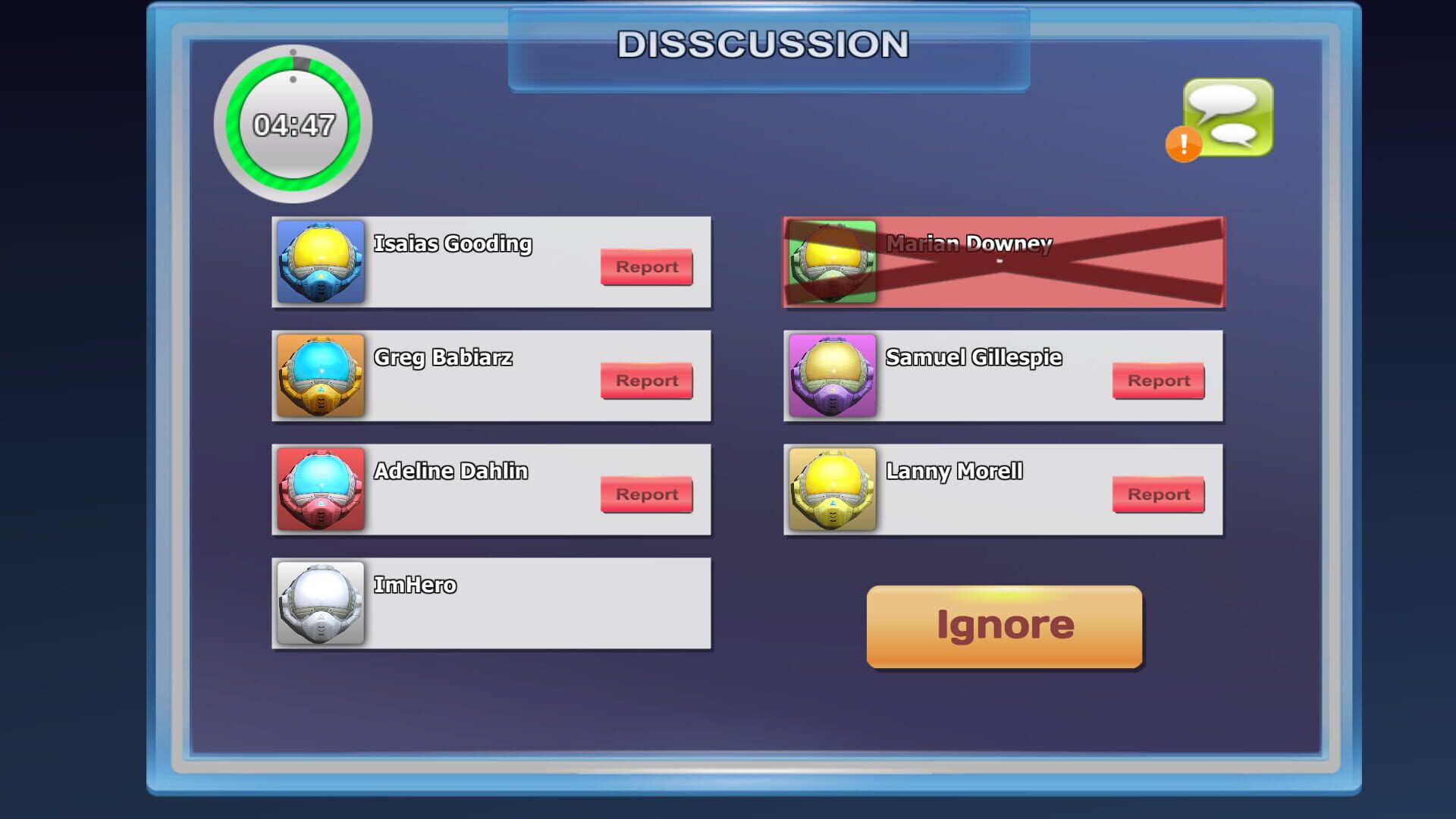 Impostor Inside Us - Screenshot