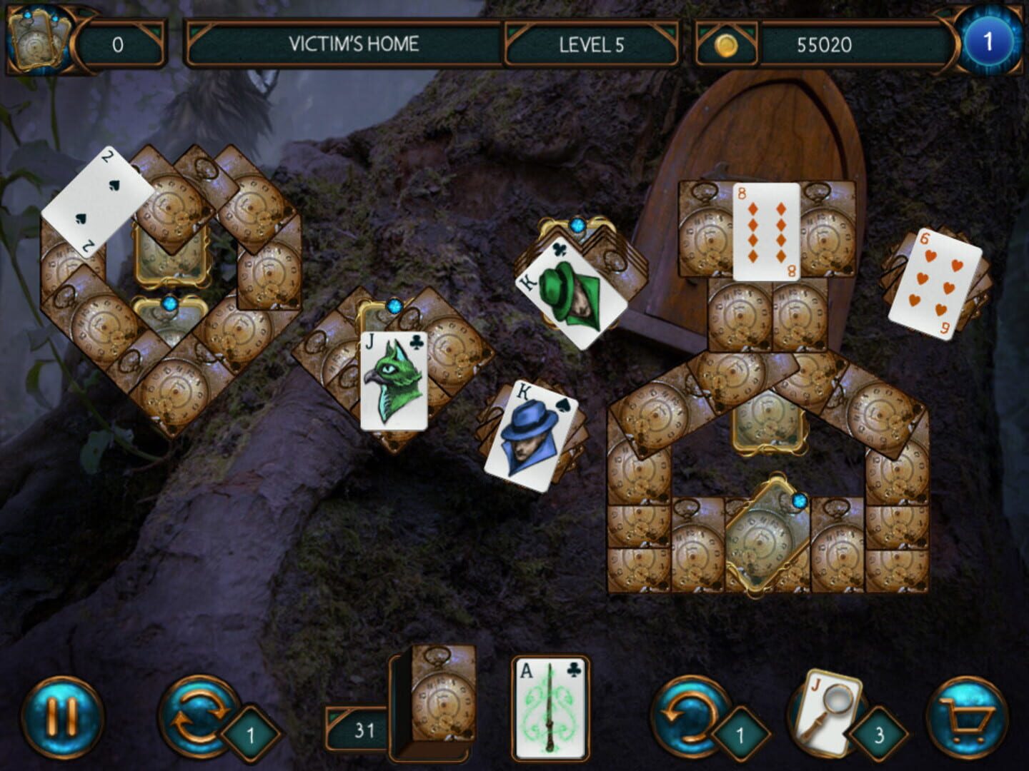 Detective Solitaire: Inspector Magic and the Forbidden Magic
