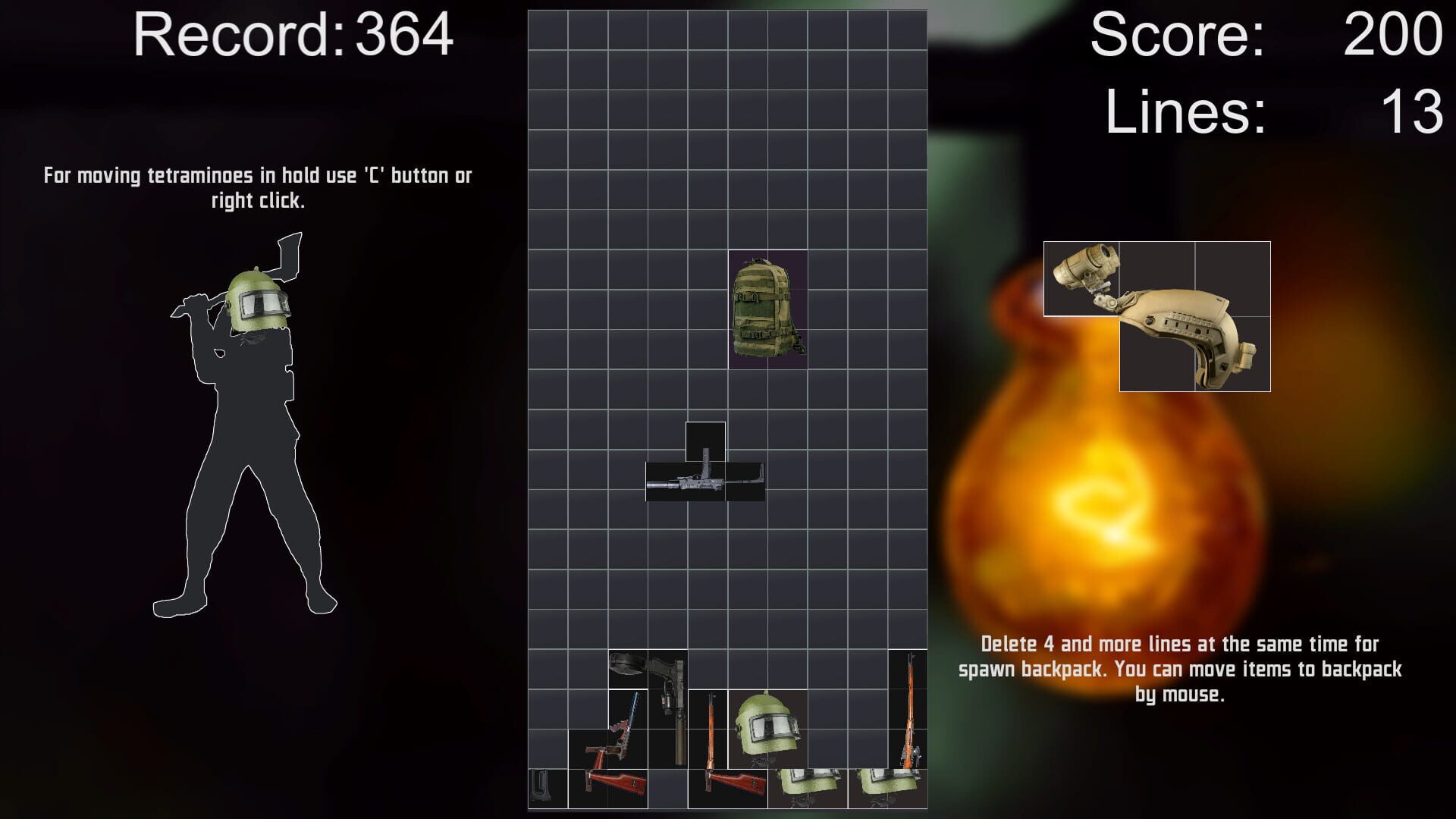 Escape from Tatris - Screenshot