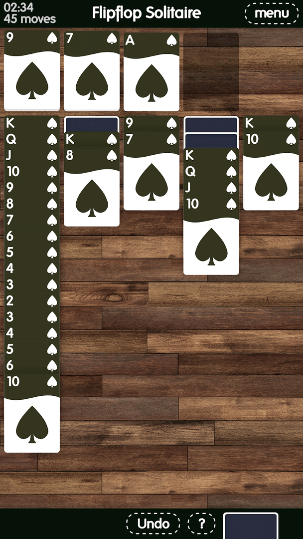 Flipflop Solitaire screenshot