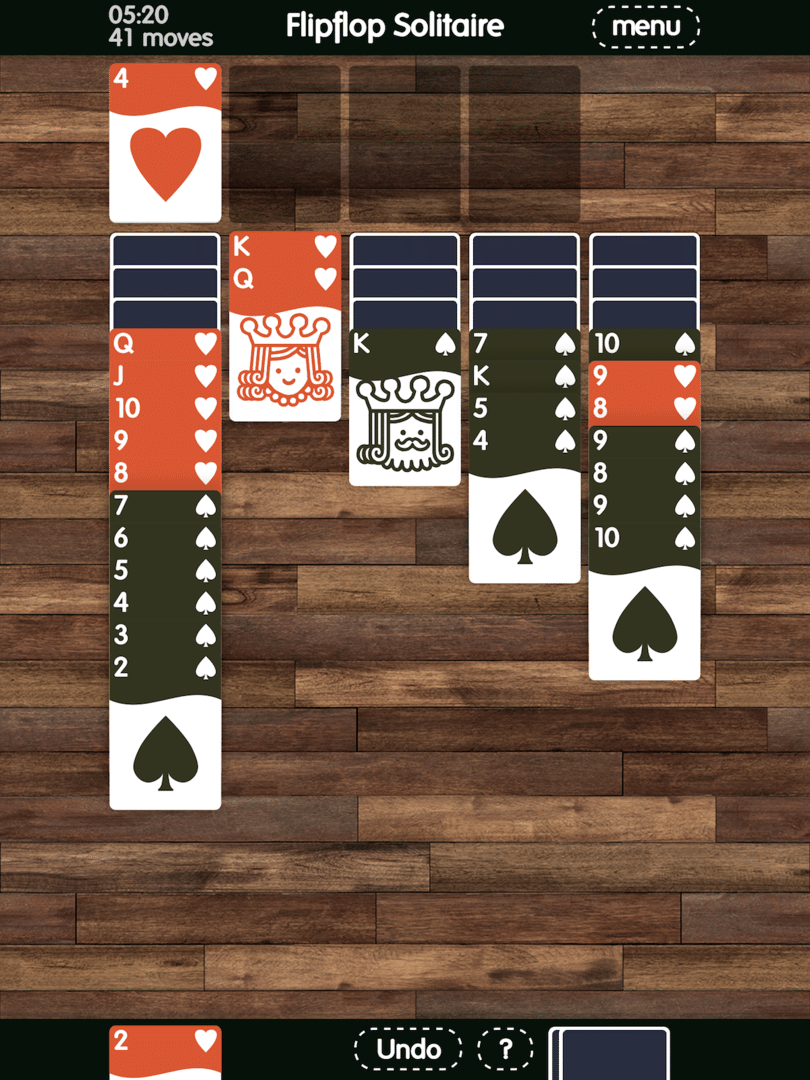 Flipflop Solitaire screenshot