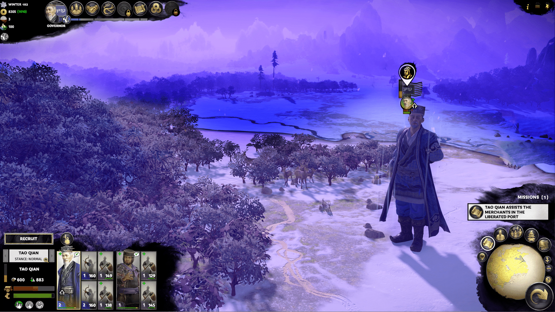 Total War: Three Kingdoms - Tao Qian screenshot