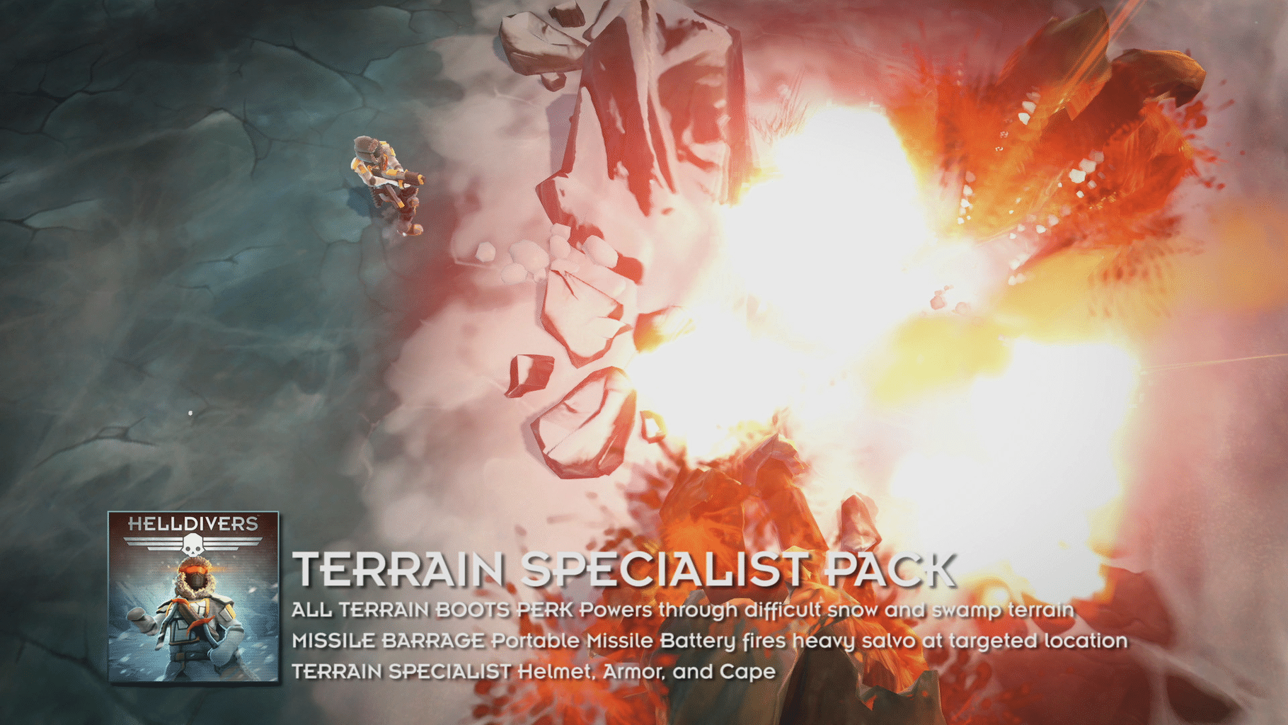 Helldivers: Terrain Specialist Pack screenshot