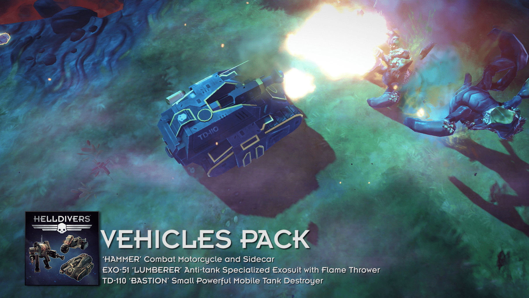 Helldivers: Vehicles Pack screenshot