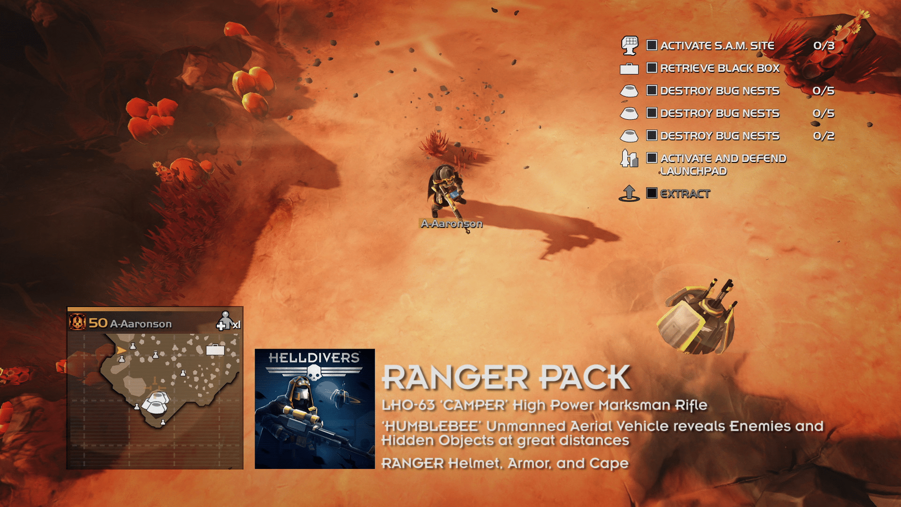 Helldivers: Ranger Pack screenshot