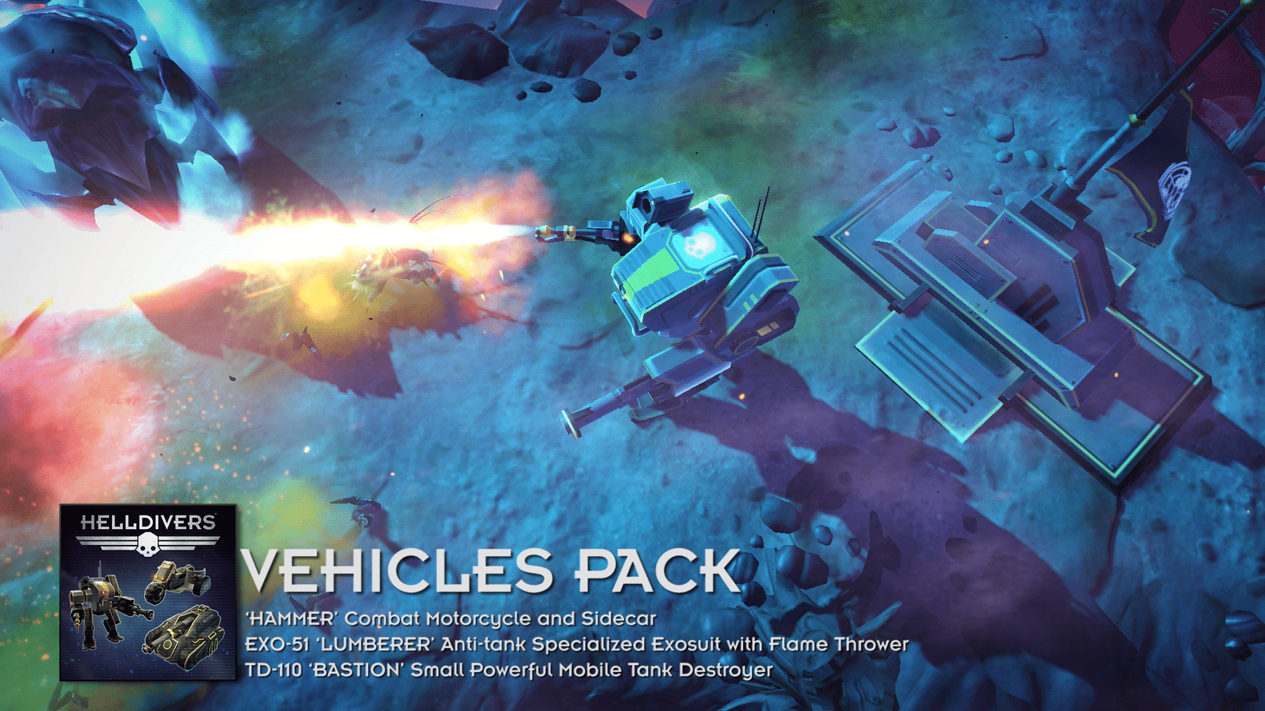 Helldivers: Vehicles Pack screenshot