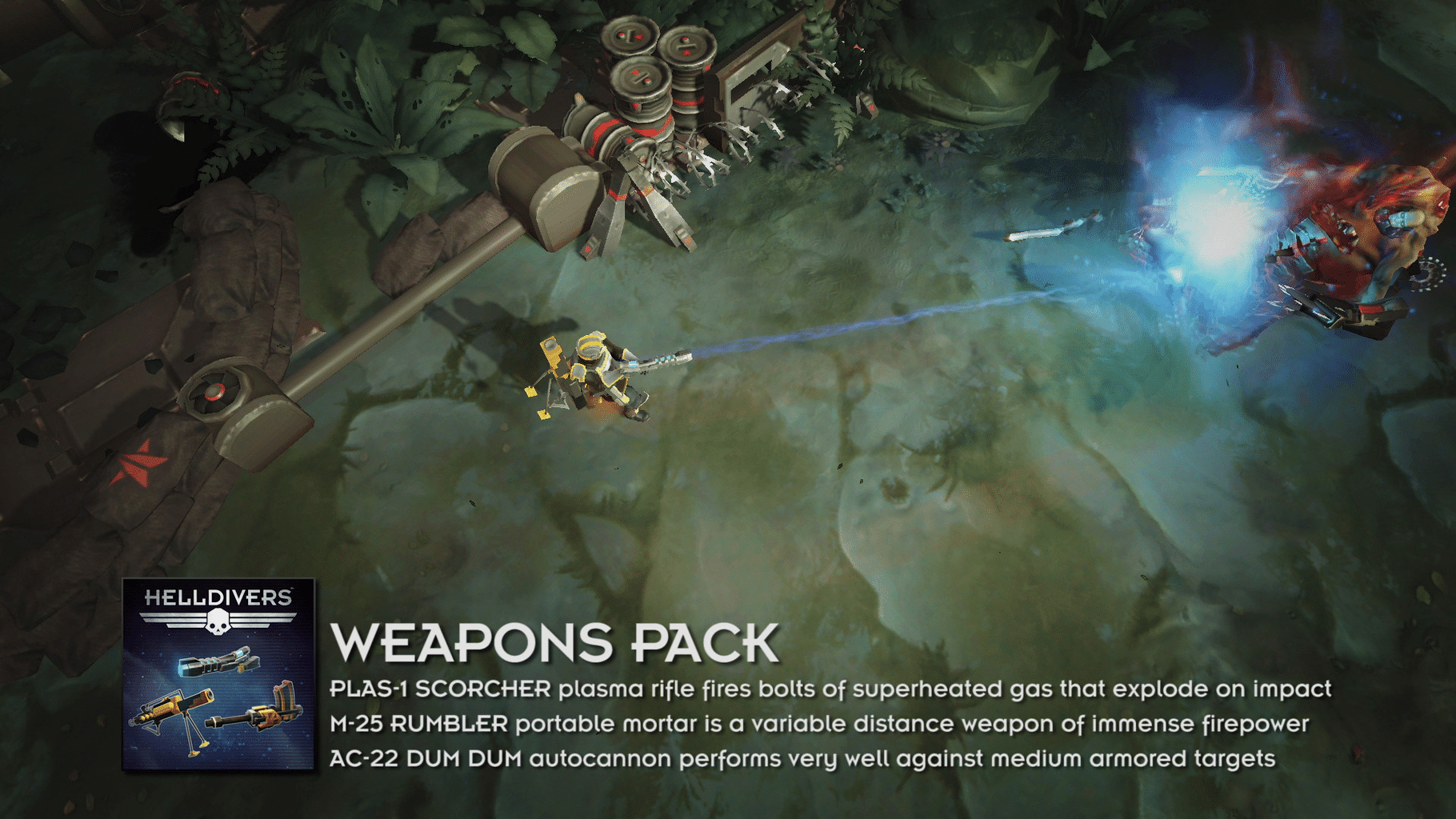 Helldivers: Weapons Pack screenshot