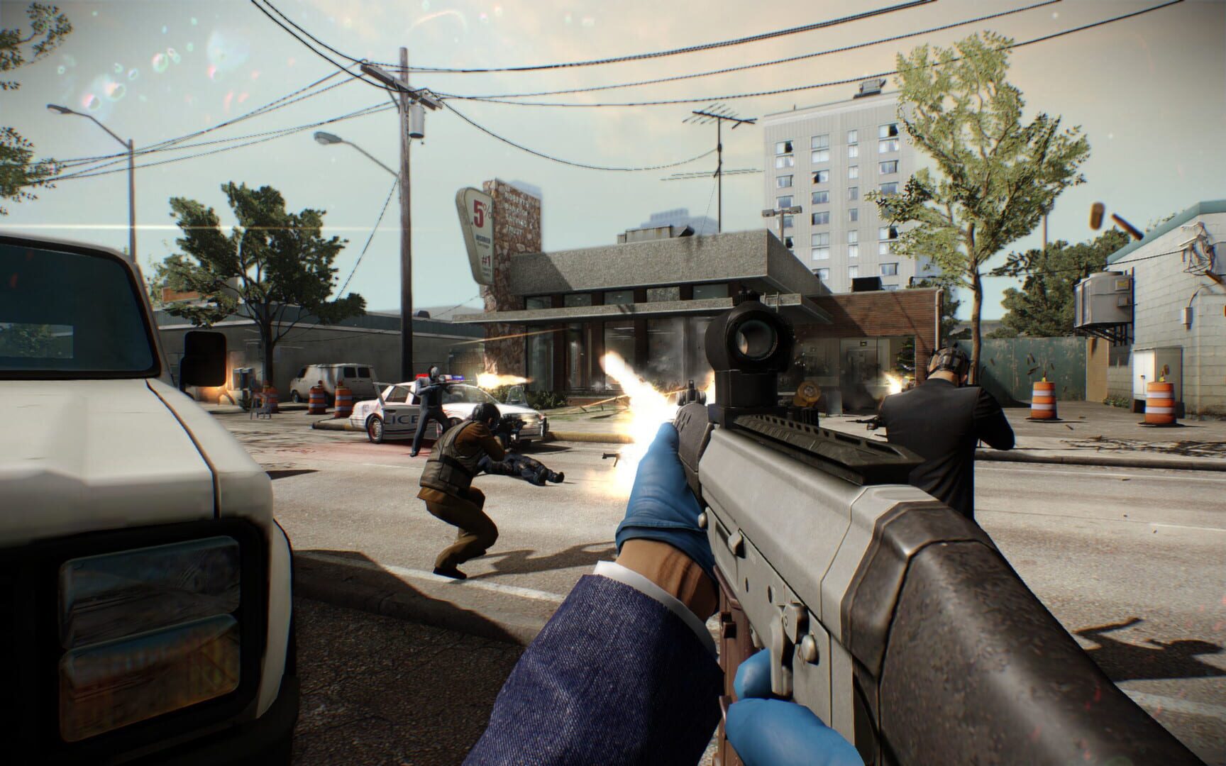 Captura de pantalla - Payday 2: The Charlie Santa Heist