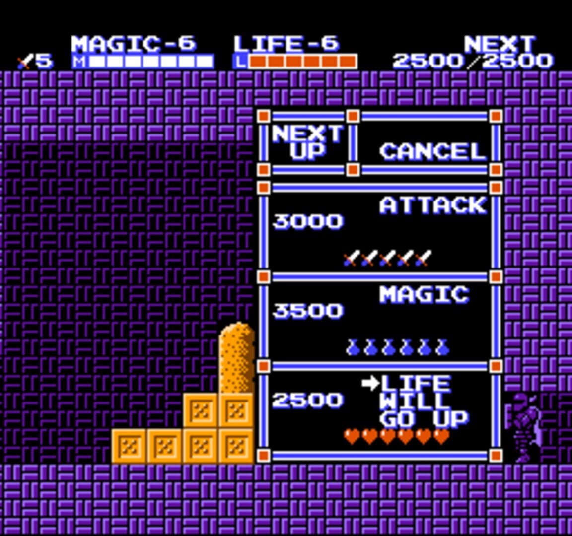 Captura de pantalla - Classic NES Series: Zelda II - The Adventure of Link