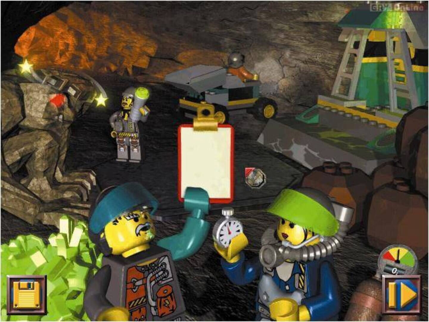 Captura de pantalla - LEGO Rock Raiders