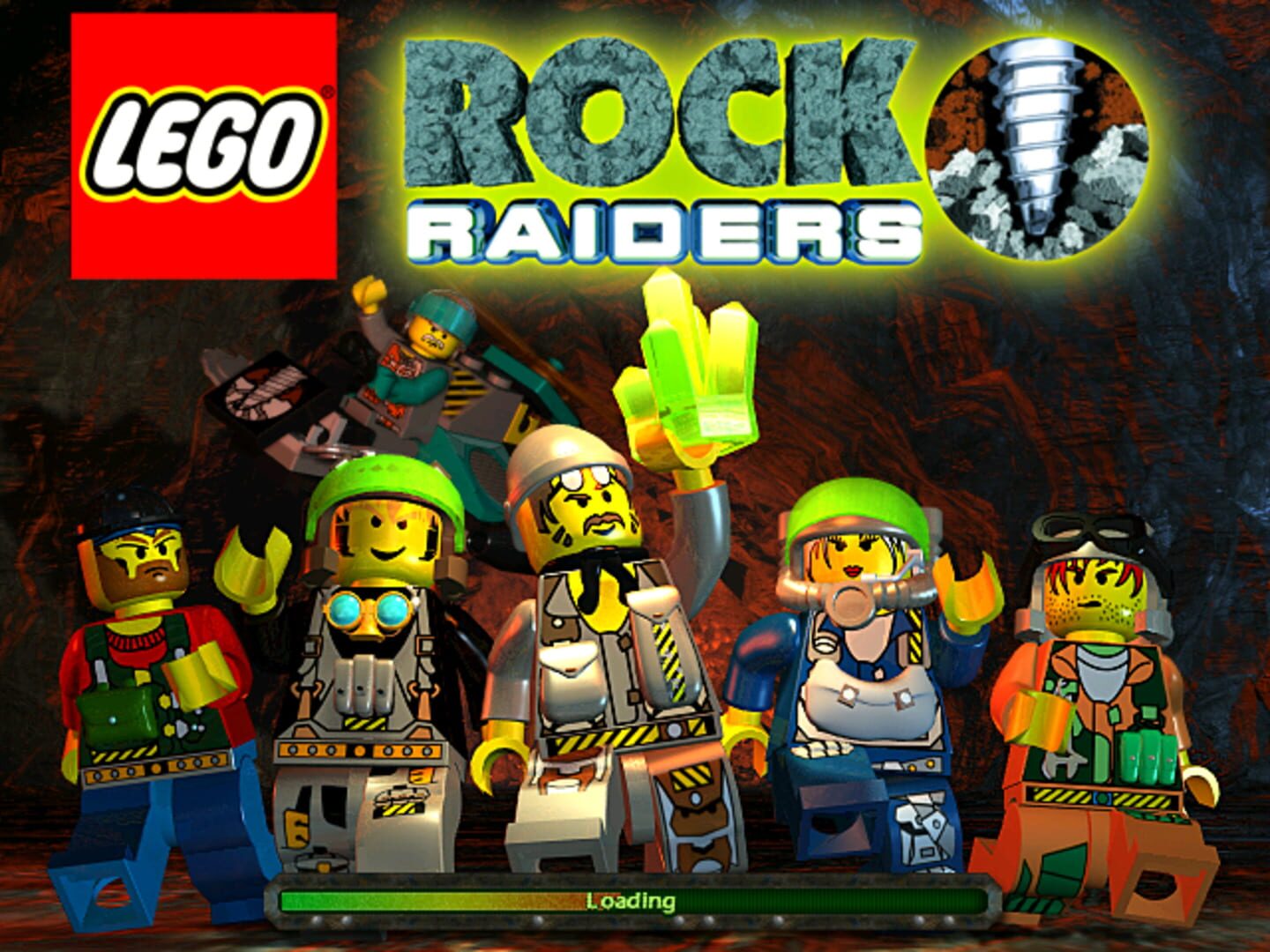 Captura de pantalla - LEGO Rock Raiders