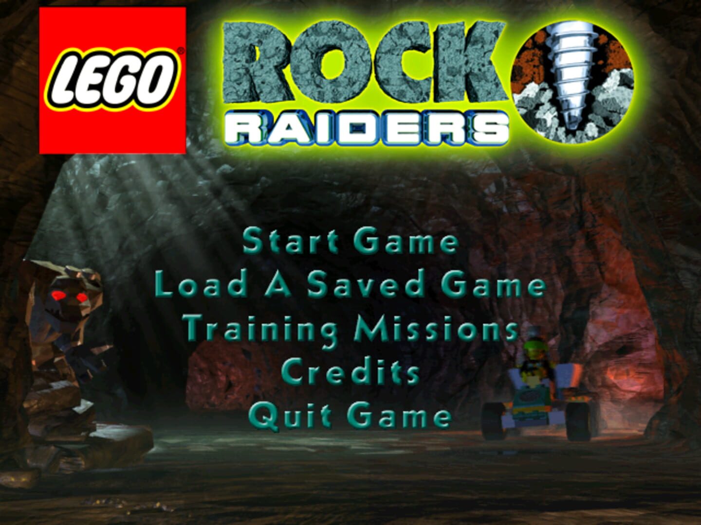 Captura de pantalla - LEGO Rock Raiders