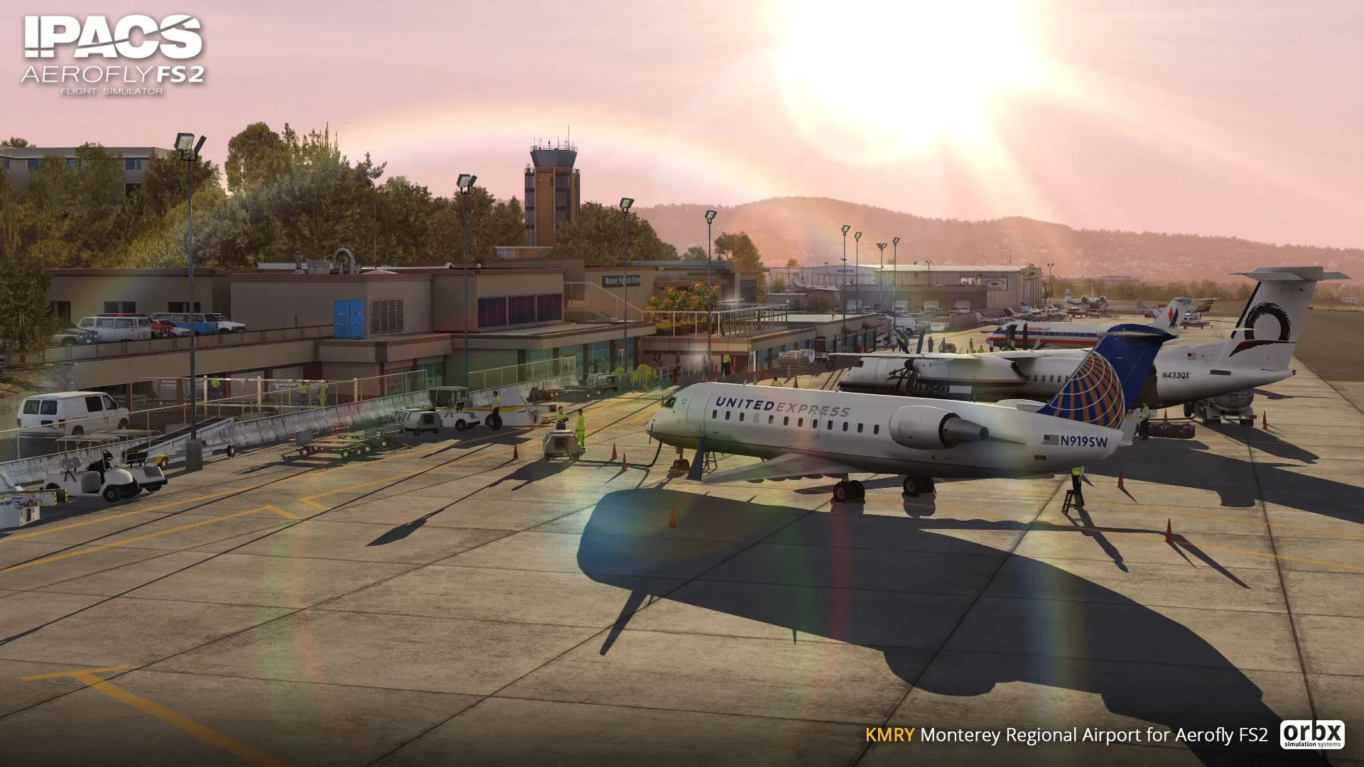 Aerofly FS 2 Flight Simulator: Orbx - Monterey Regional Airport