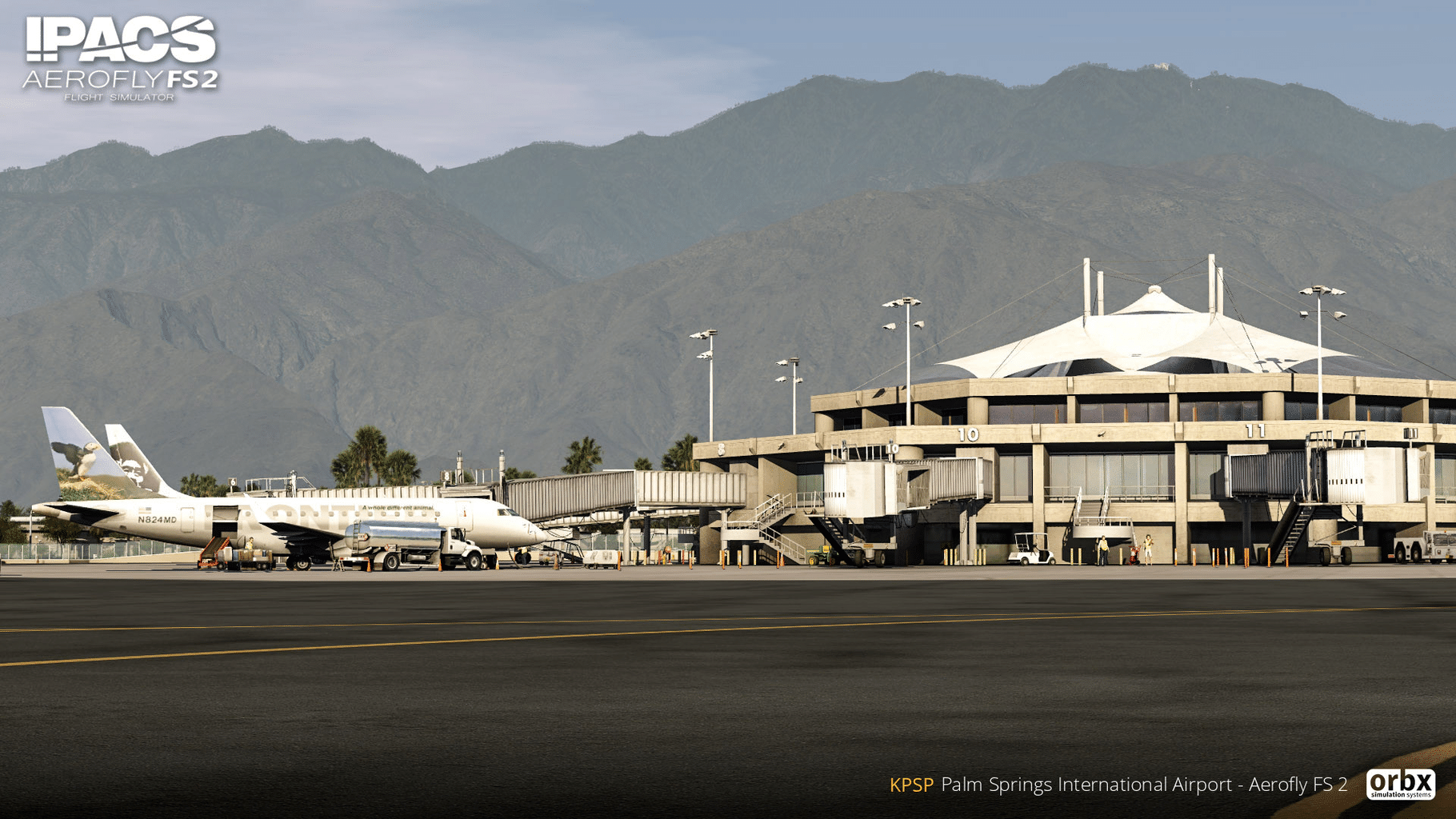 Aerofly FS 2 Flight Simulator: Orbx - Palm Springs International Airport screenshot