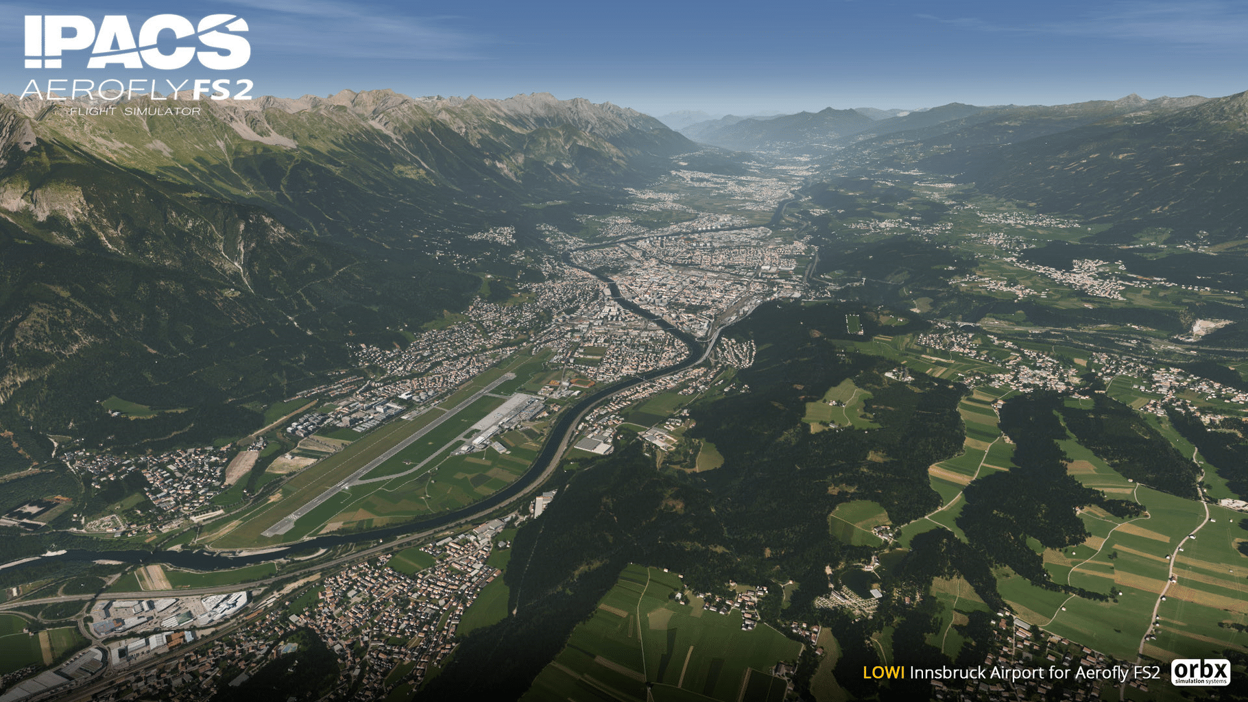 Aerofly FS 2 Flight Simulator: Orbx - Innsbruck Airport screenshot