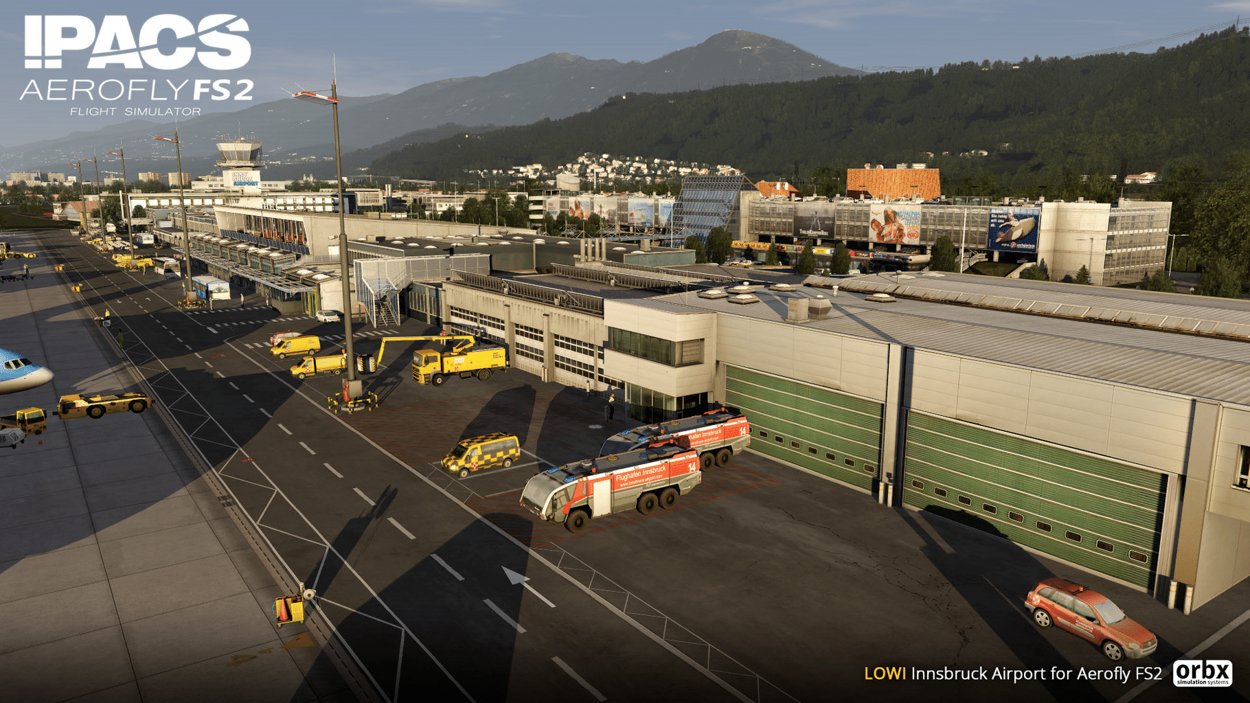 Aerofly FS 2 Flight Simulator: Orbx - Innsbruck Airport screenshot