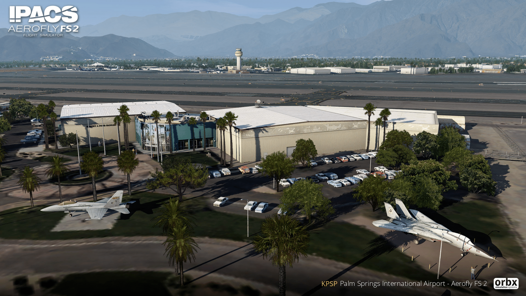 Aerofly FS 2 Flight Simulator: Orbx - Palm Springs International Airport screenshot