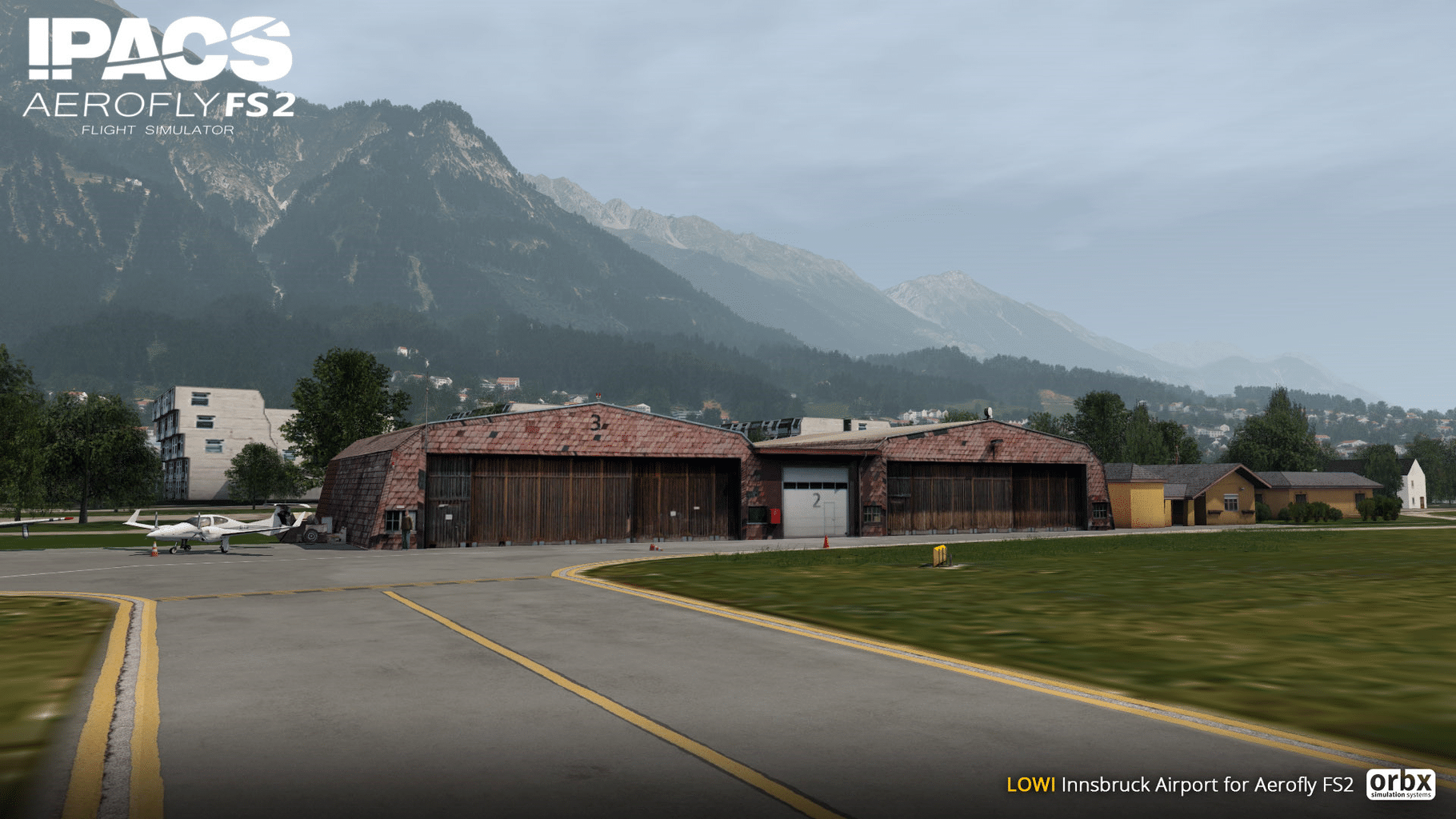 Aerofly FS 2 Flight Simulator: Orbx - Innsbruck Airport screenshot