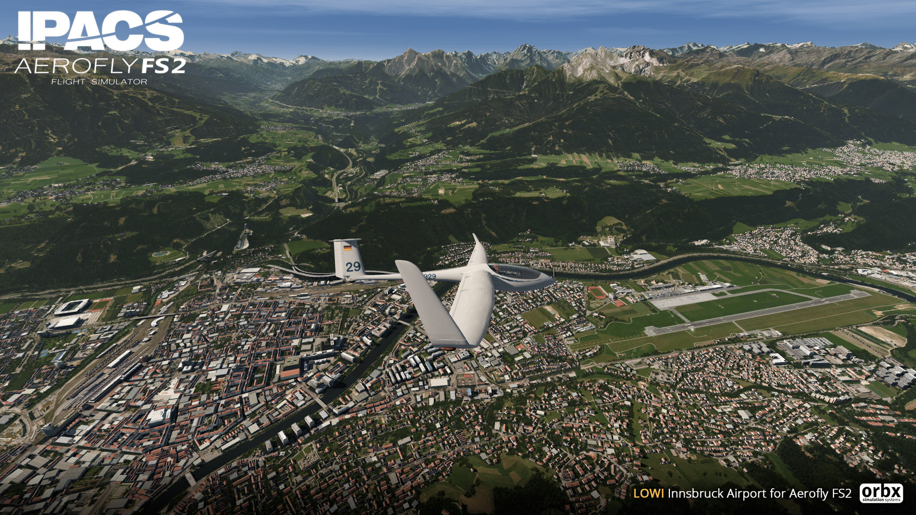 Aerofly FS 2 Flight Simulator: Orbx - Innsbruck Airport screenshot