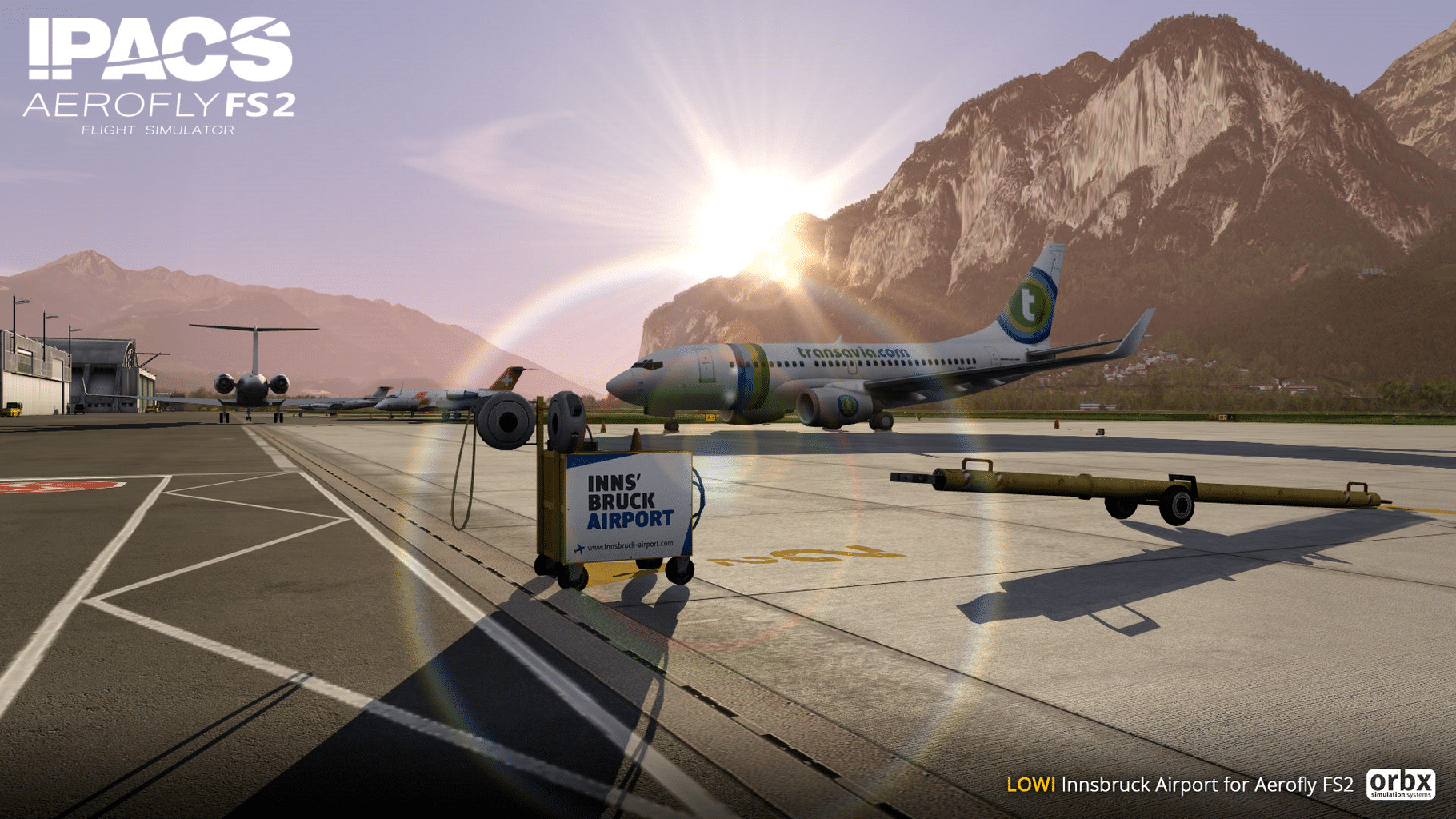 Aerofly FS 2 Flight Simulator: Orbx - Innsbruck Airport screenshot