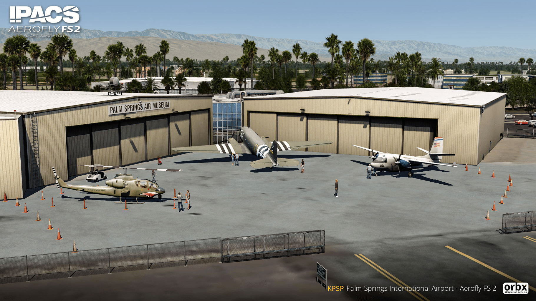 Aerofly FS 2 Flight Simulator: Orbx - Palm Springs International Airport screenshot