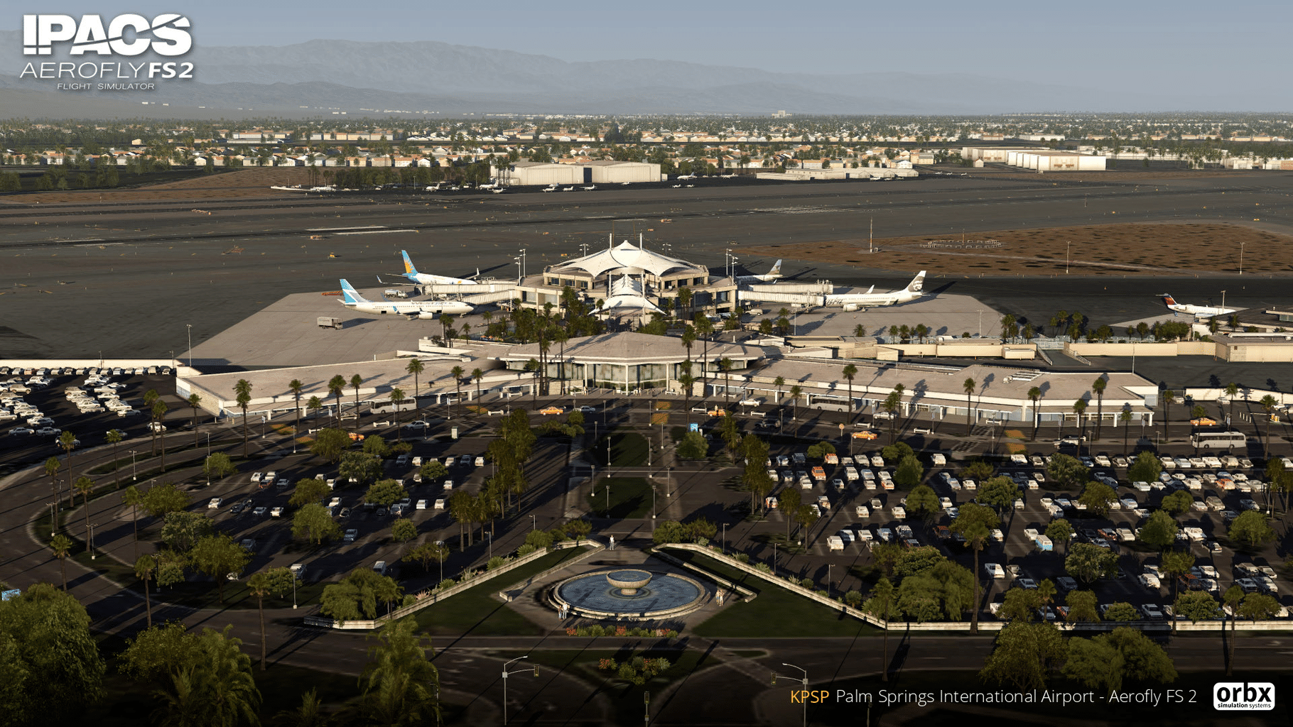 Aerofly FS 2 Flight Simulator: Orbx - Palm Springs International Airport screenshot