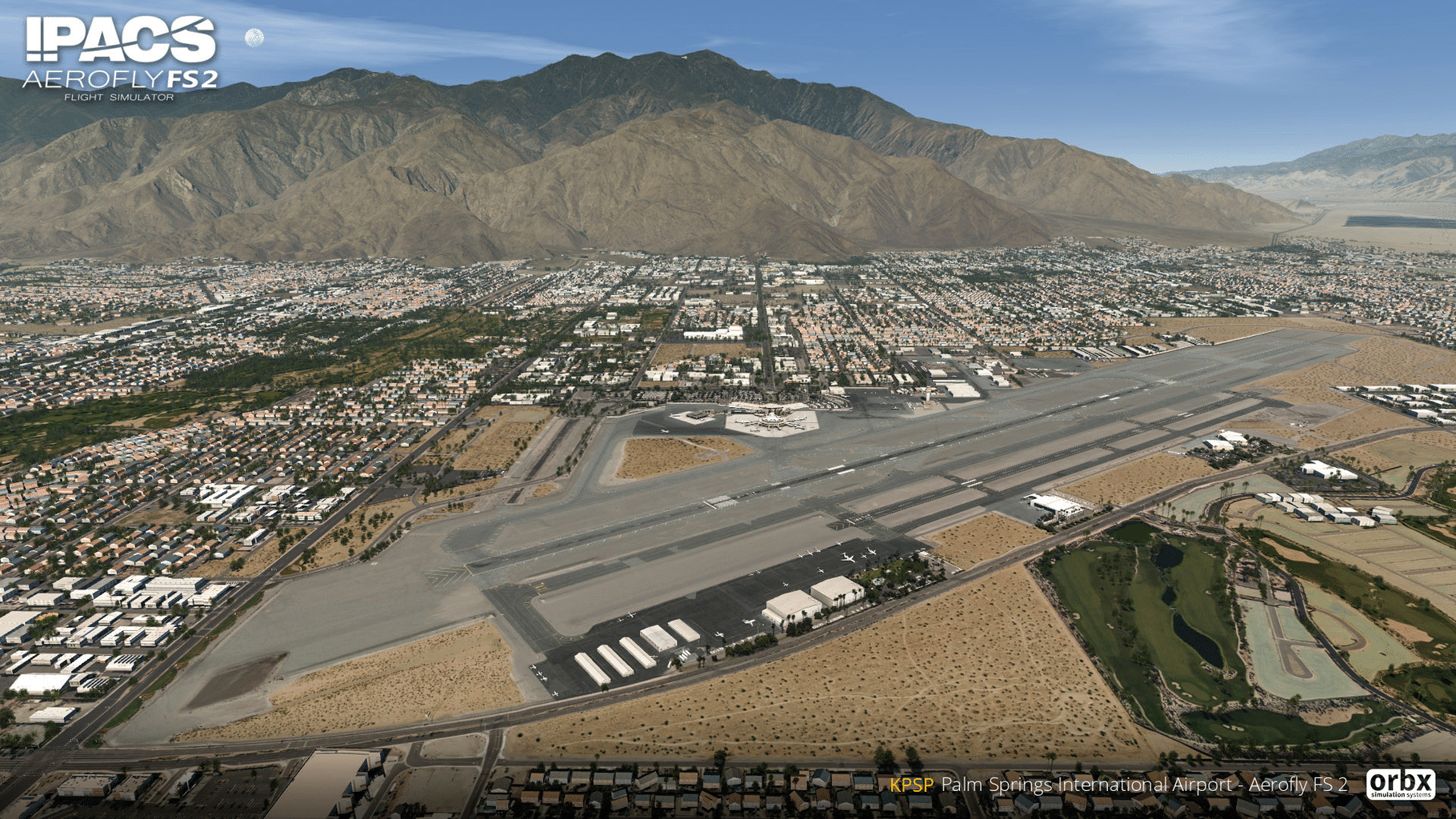 Aerofly FS 2 Flight Simulator: Orbx - Palm Springs International Airport screenshot