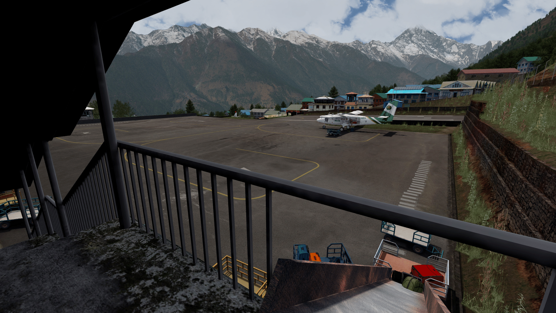 Aerofly FS 2 Flight Simulator: Aerosoft - Lukla Mount Everest screenshot