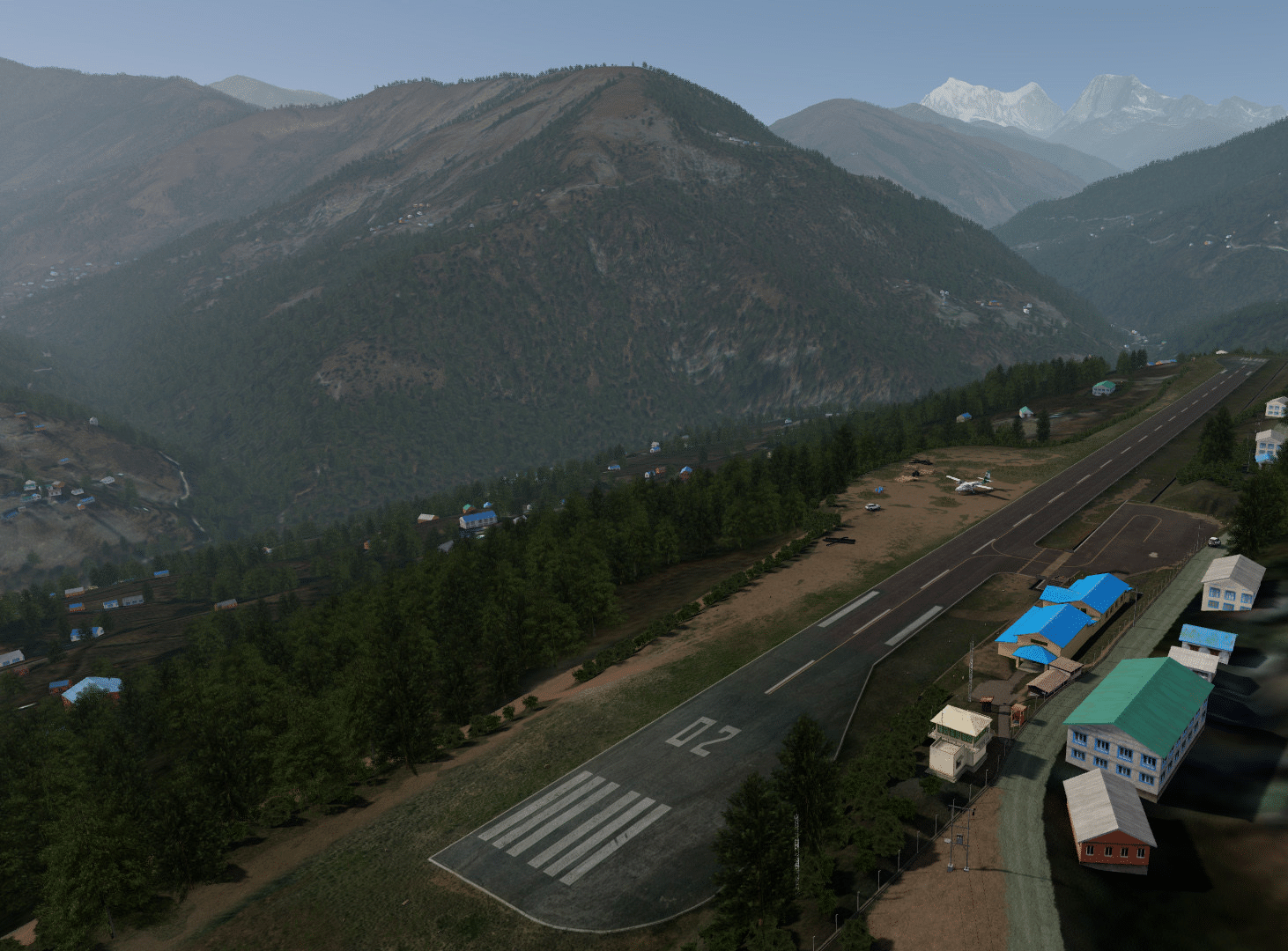 Aerofly FS 2 Flight Simulator: Aerosoft - Lukla Mount Everest screenshot