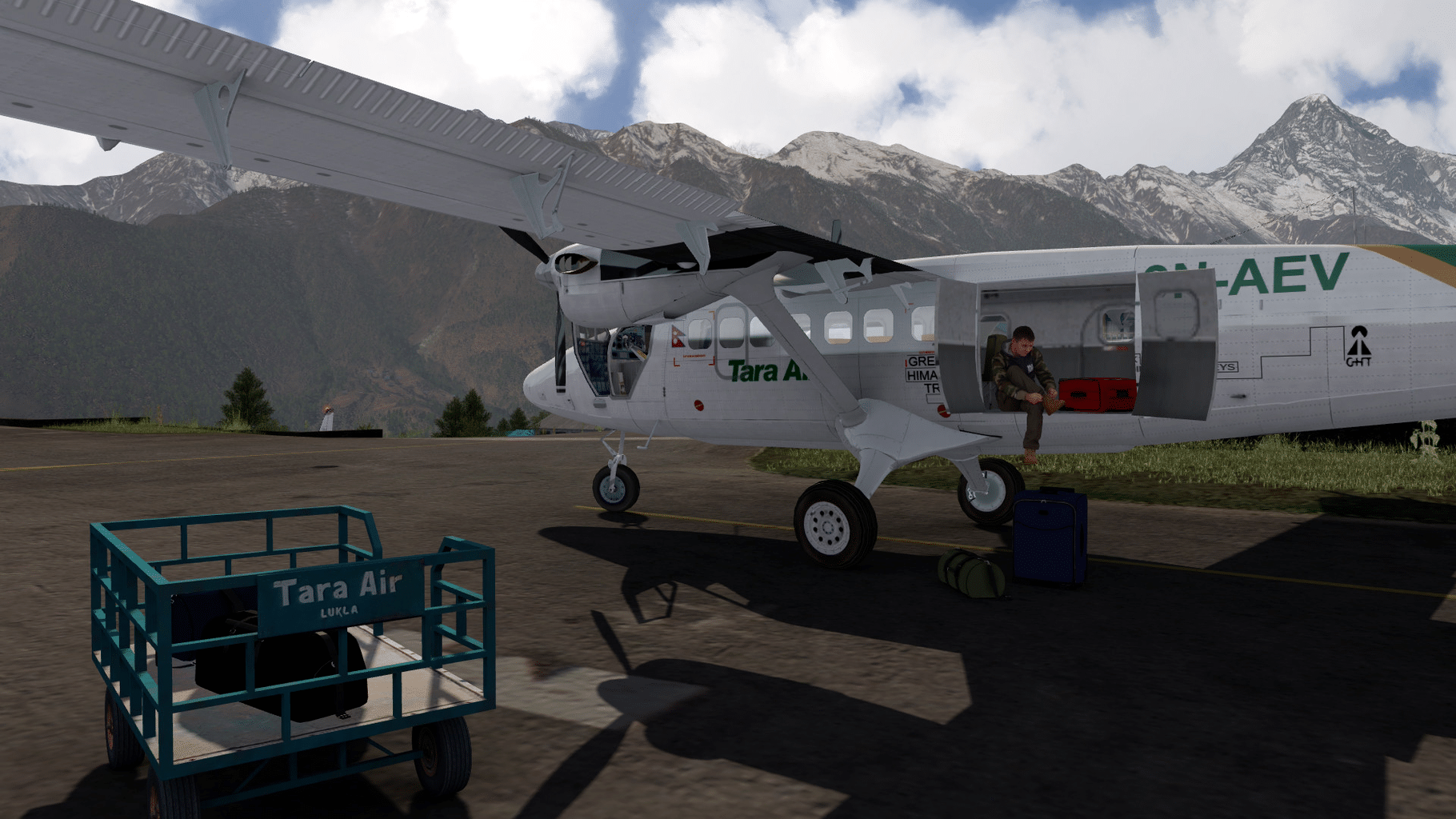 Aerofly FS 2 Flight Simulator: Aerosoft - Lukla Mount Everest screenshot