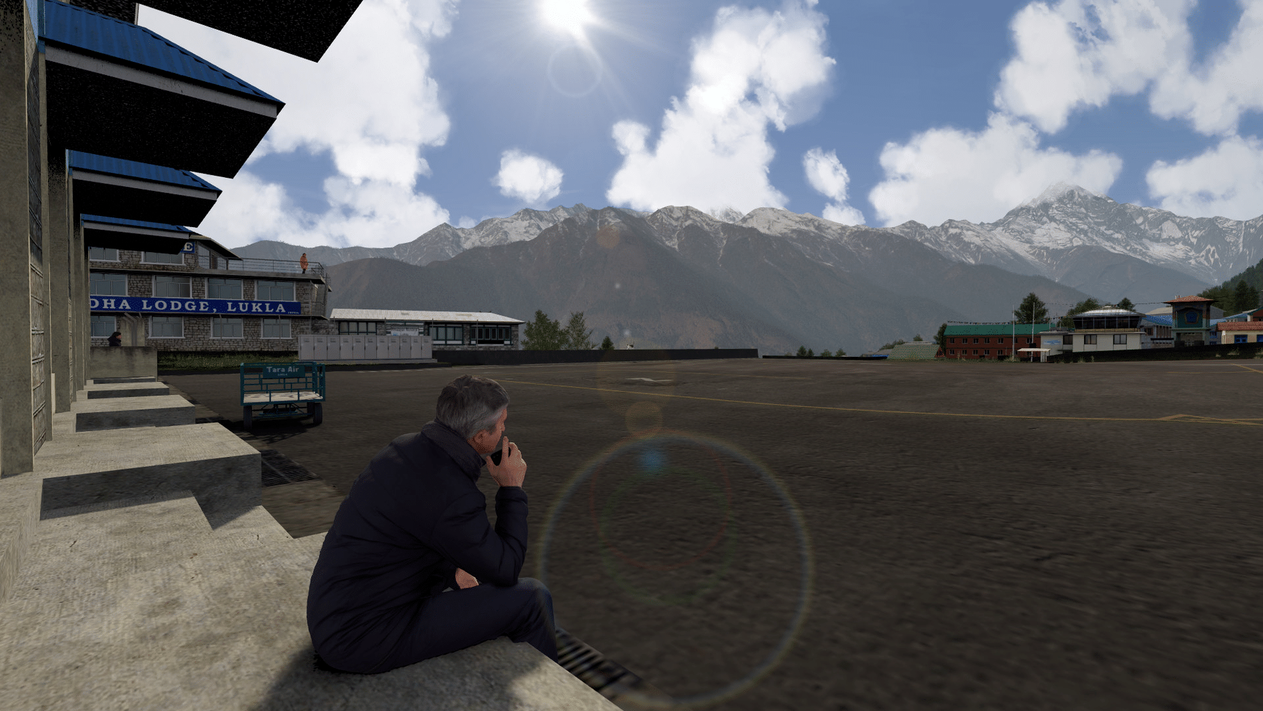 Aerofly FS 2 Flight Simulator: Aerosoft - Lukla Mount Everest screenshot