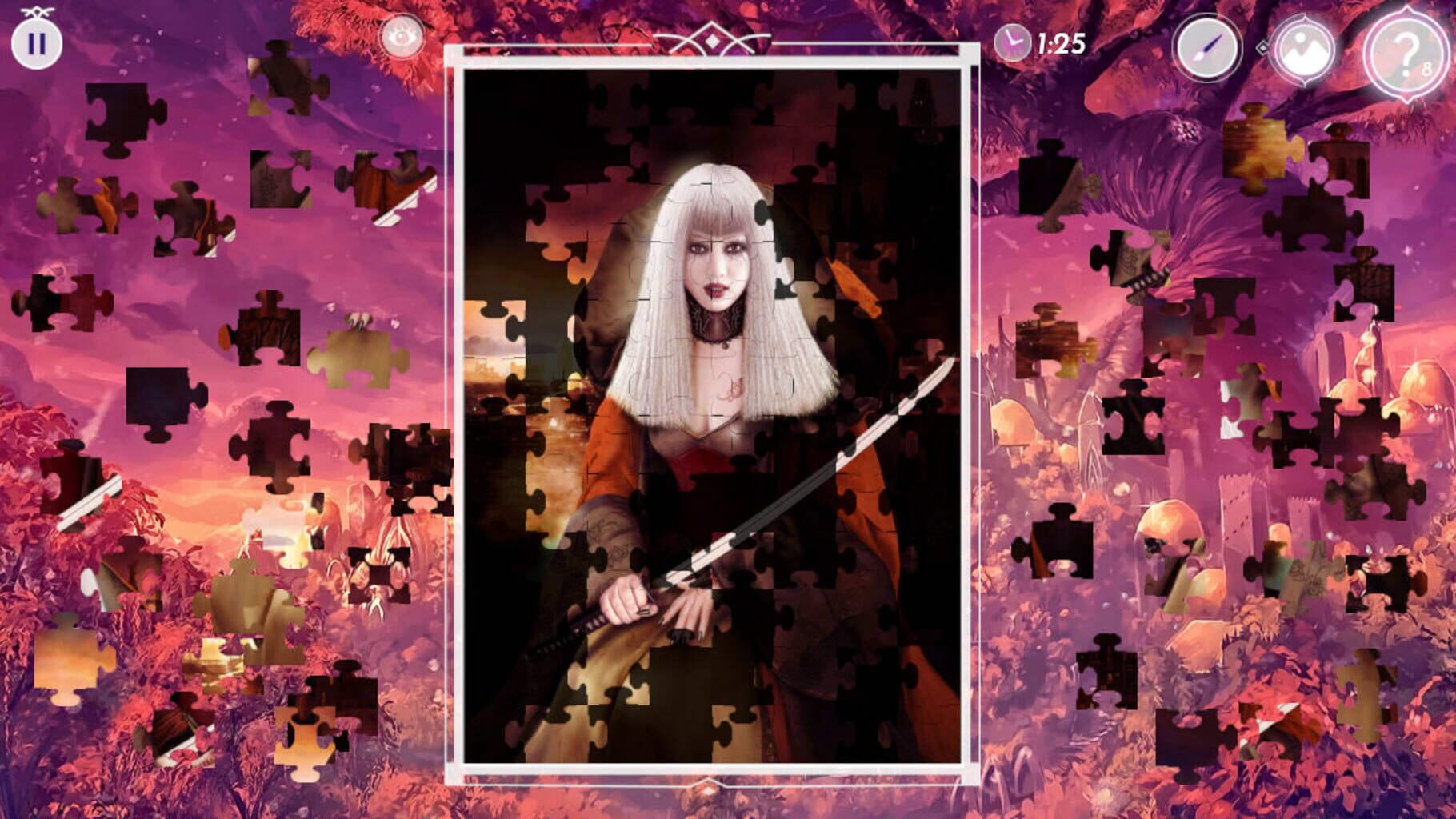 Dark Fantasy 2: Jigsaw Puzzle screenshot